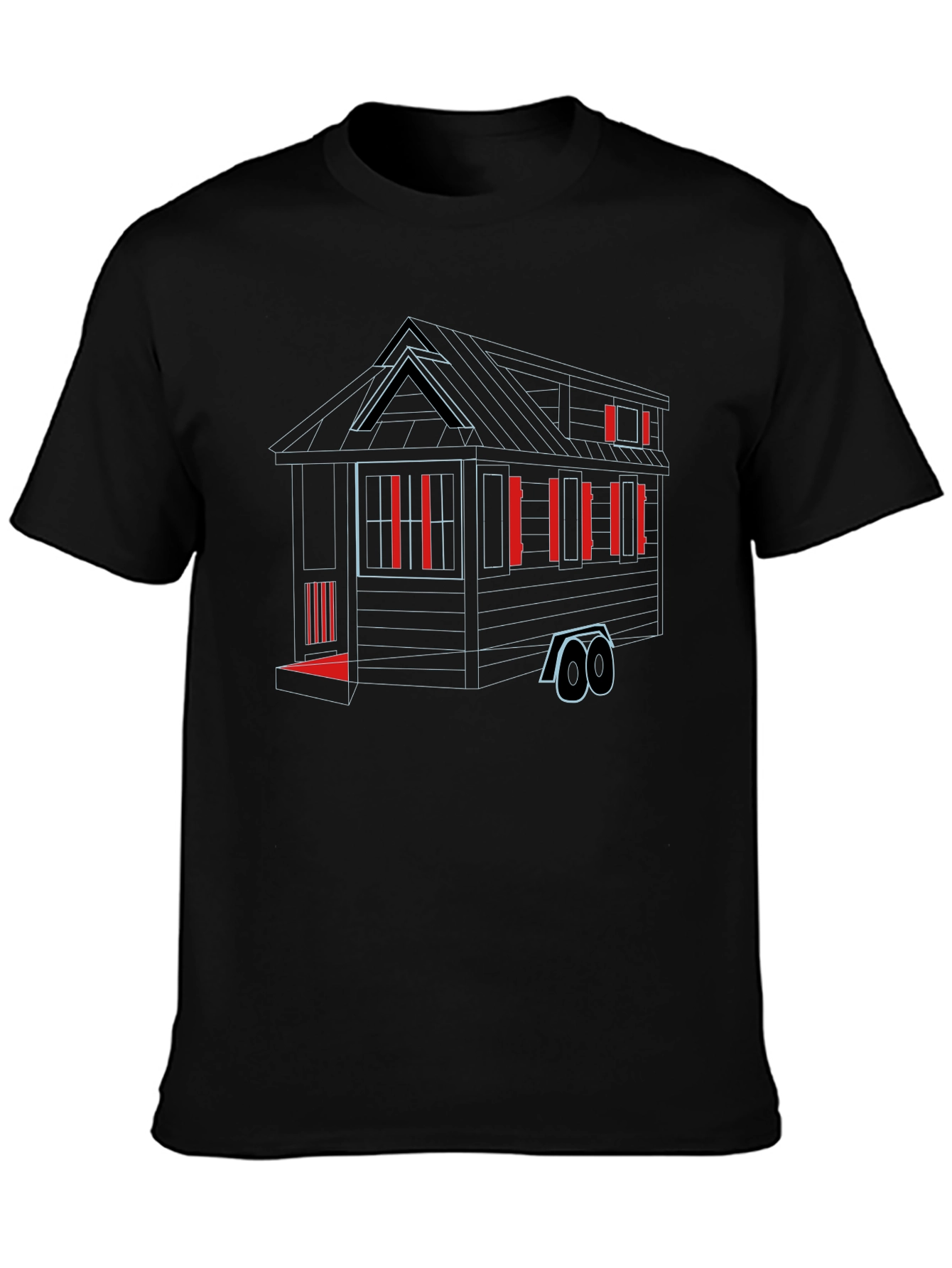 Modern Tiny House Graphic Tee