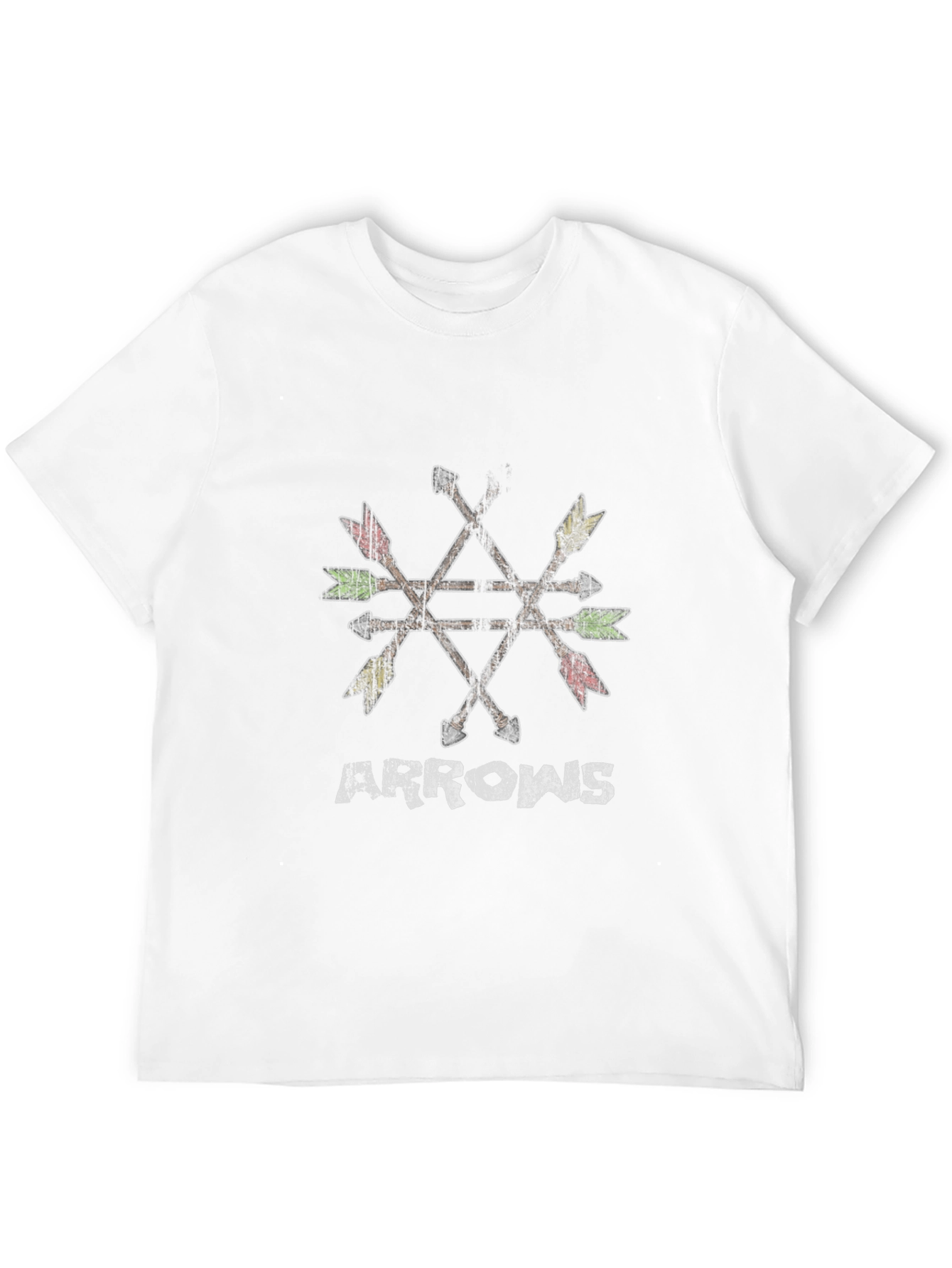Arrows Graphic Black T-Shirt