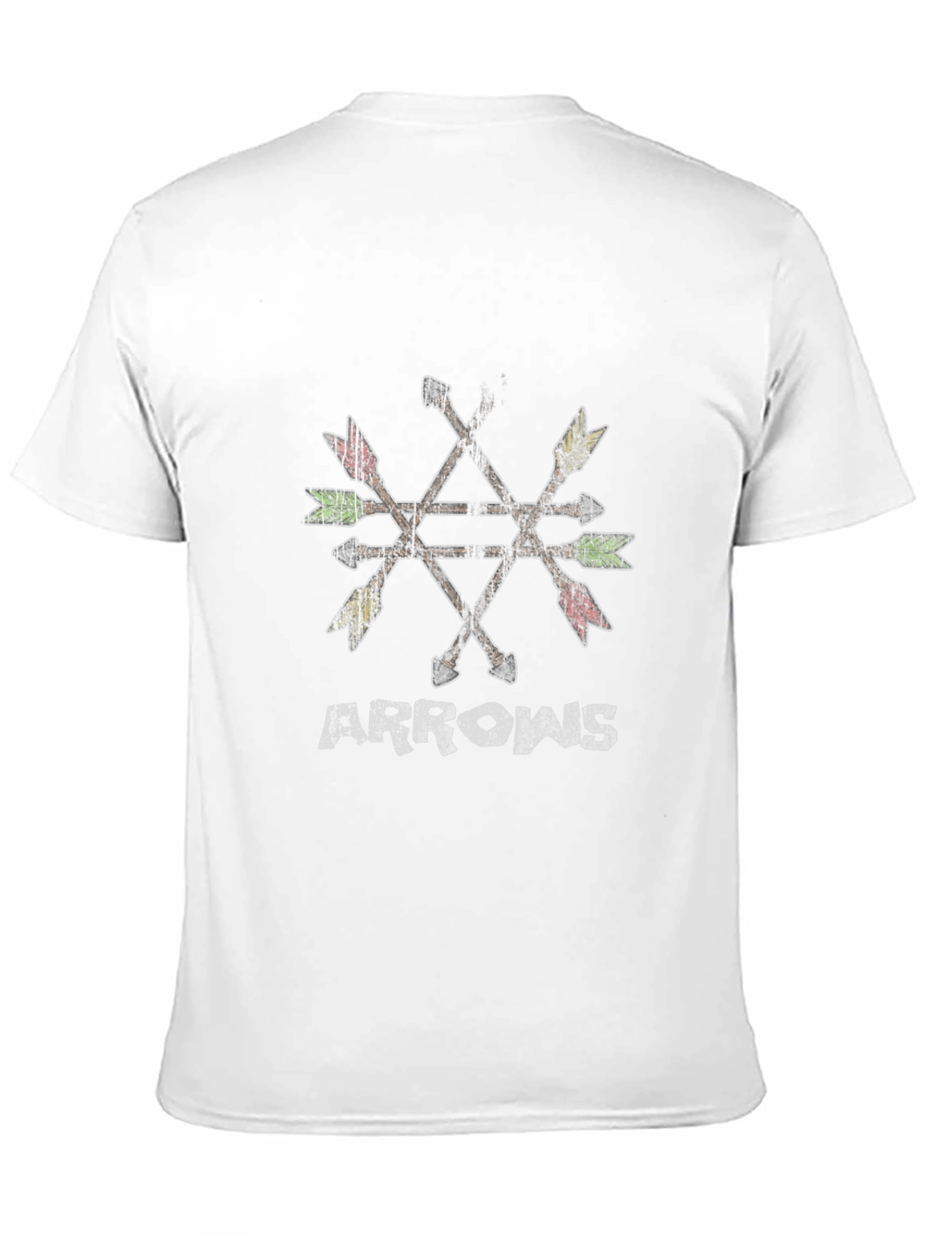 Arrows Graphic Black T-Shirt