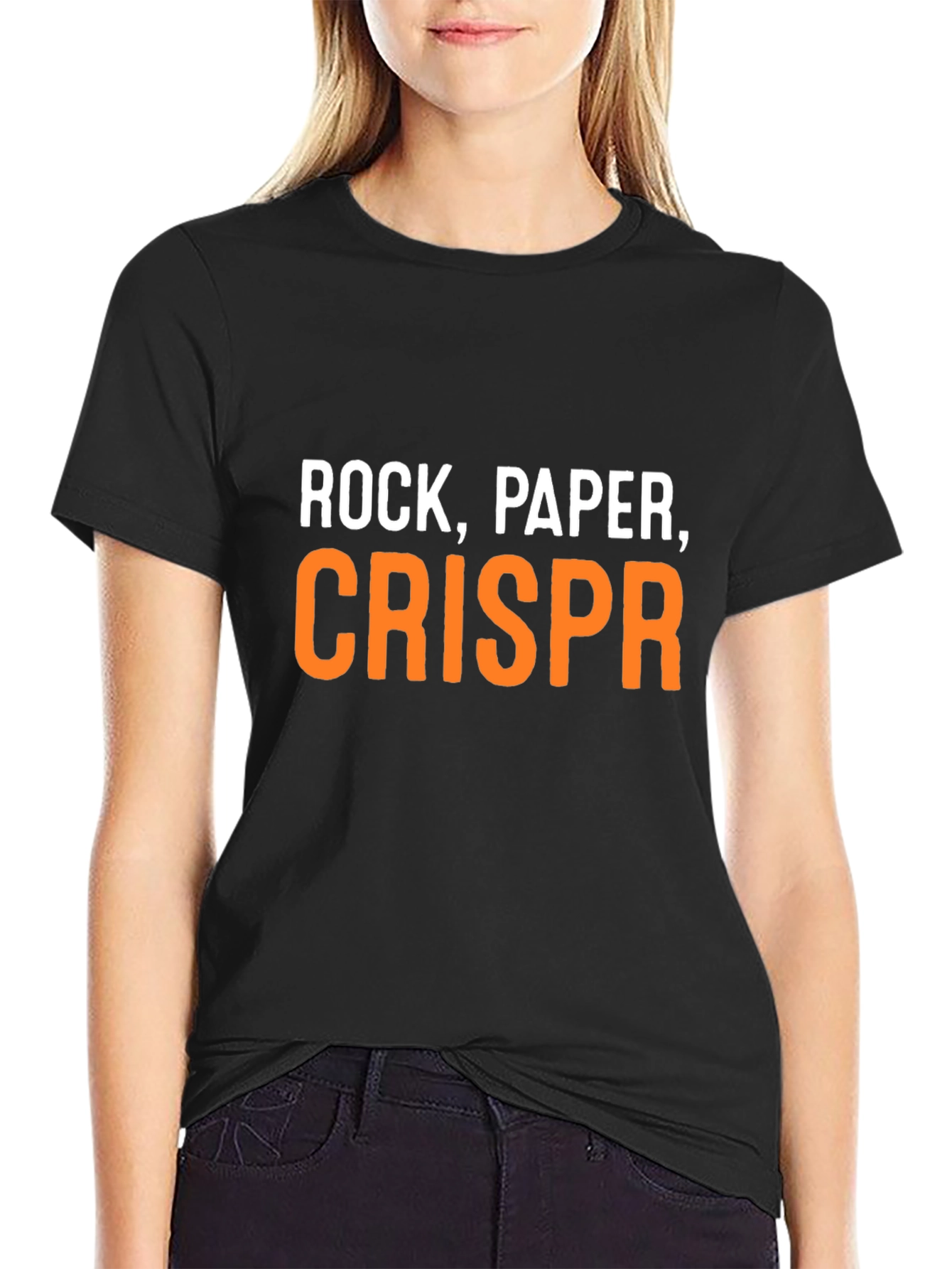 Rock Paper CRISPR Graphic T-Shirt