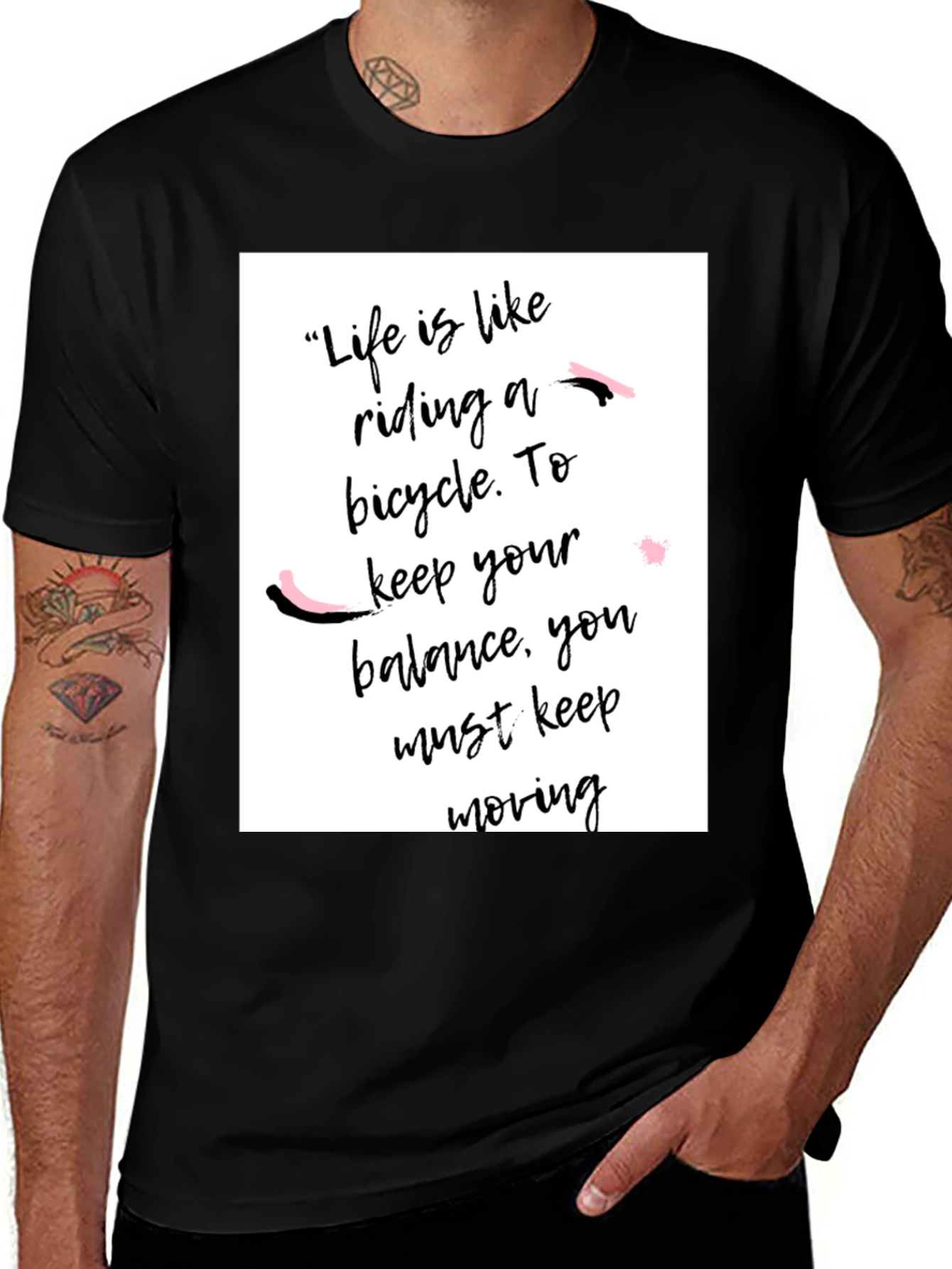 Motivational Bicycle Ride T-Shirt