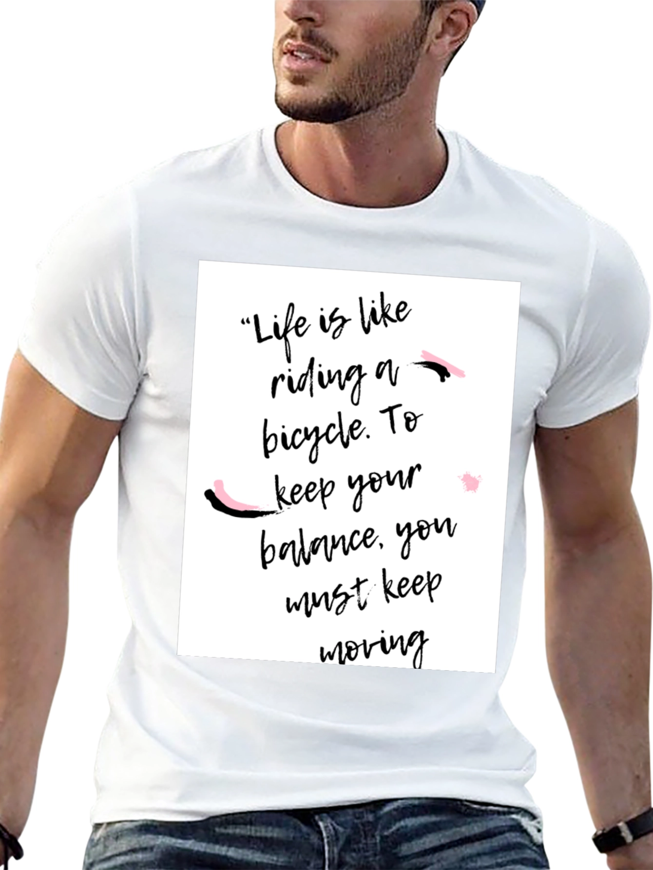 Motivational Bicycle Ride T-Shirt
