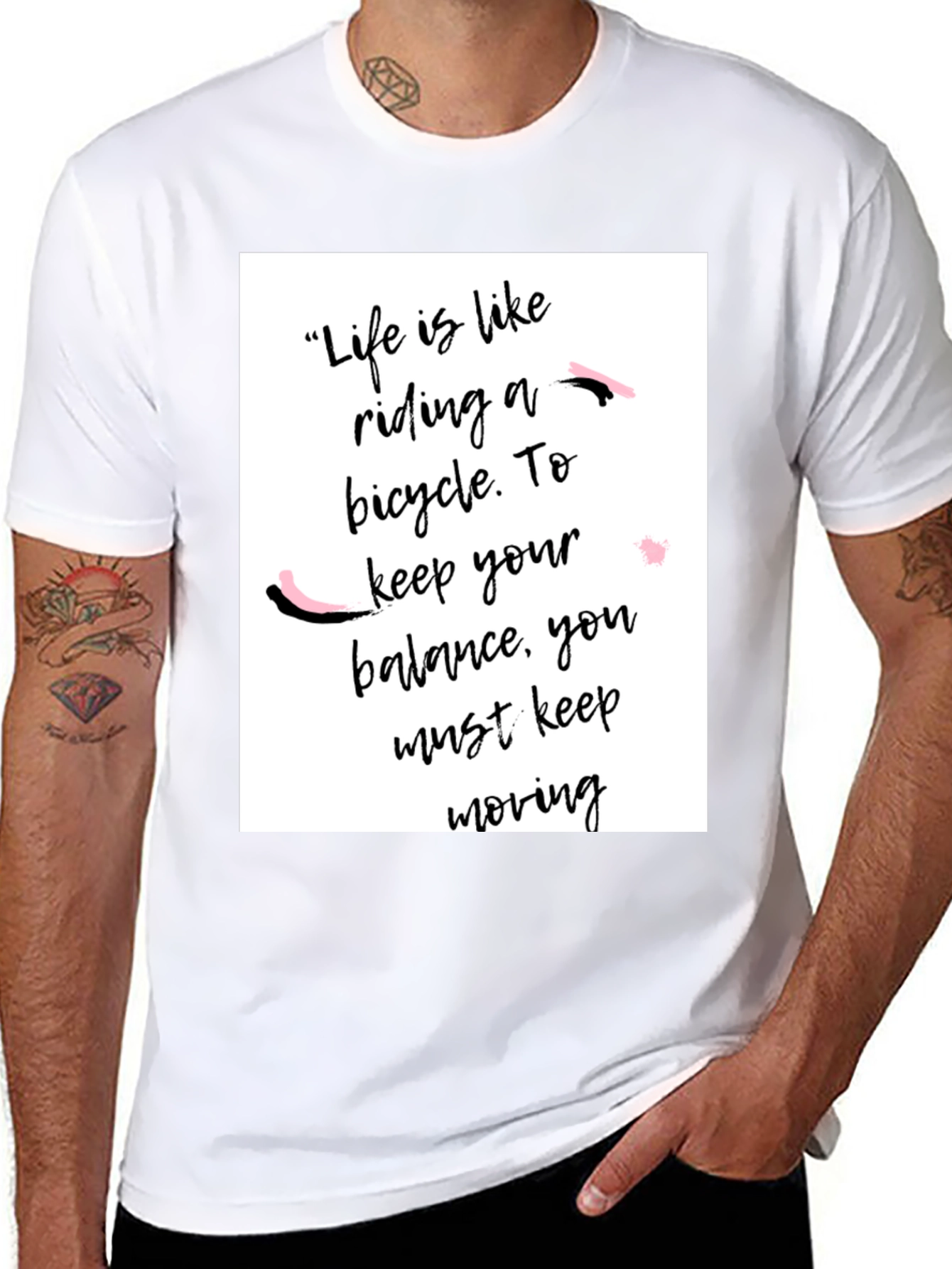 Motivational Bicycle Ride T-Shirt