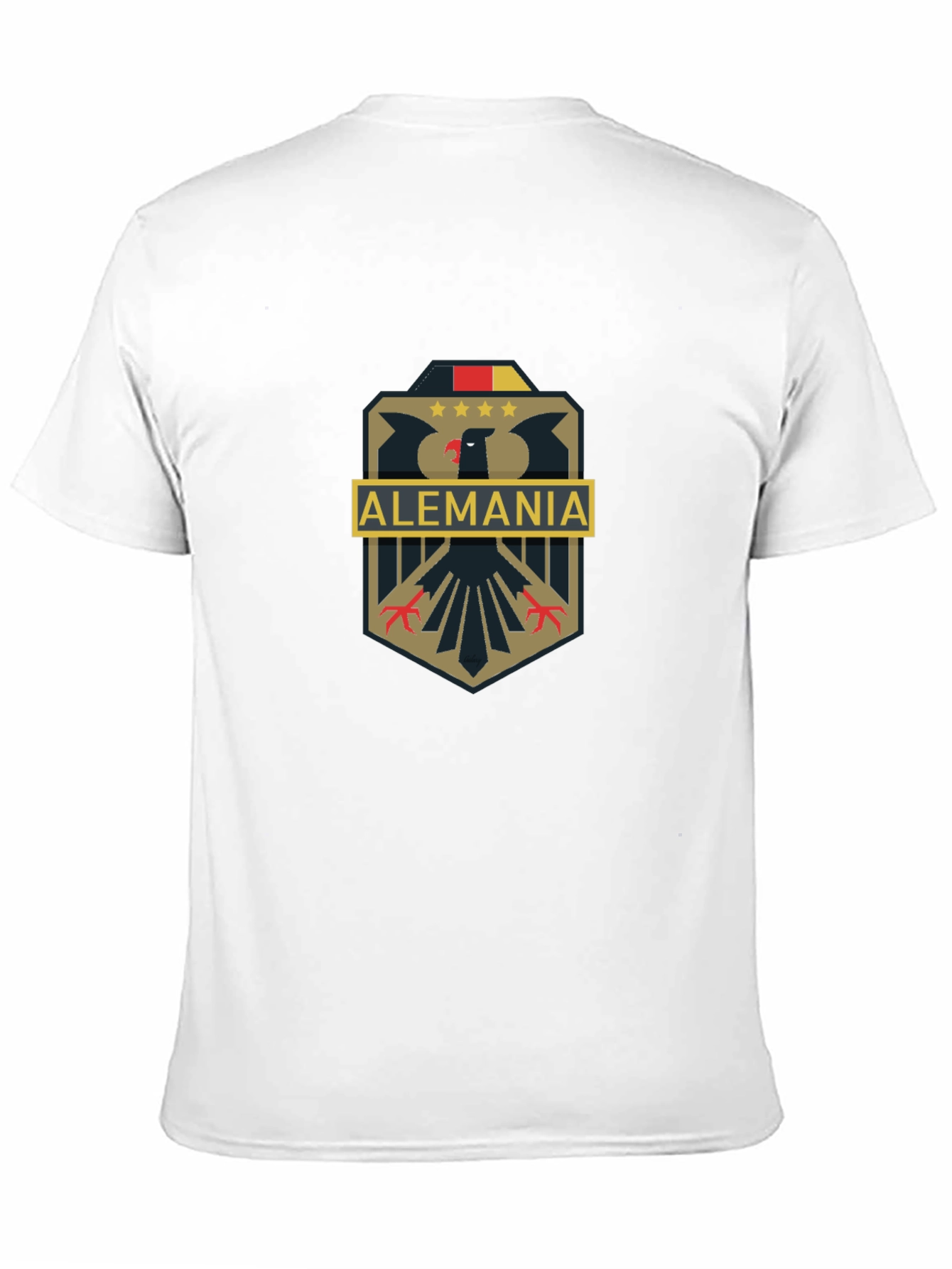 Alemania Eagle Crest Graphic Tee - Black