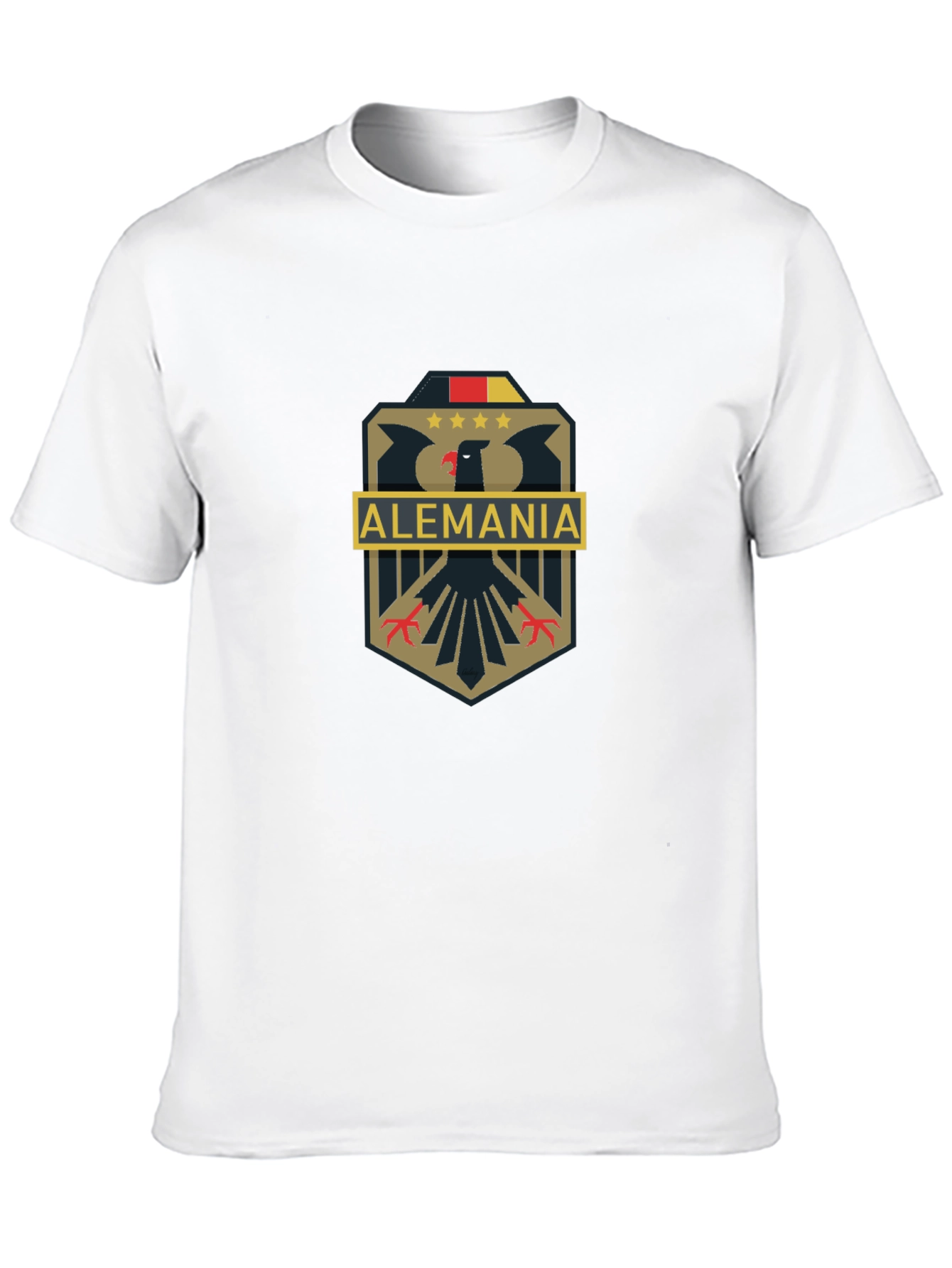 Alemania Eagle Crest Graphic Tee - Black