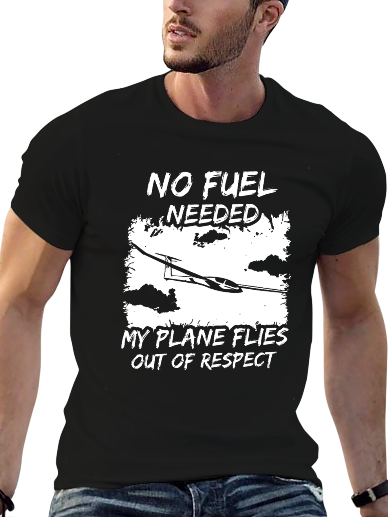 No Fuel Needed Glider T-Shirt