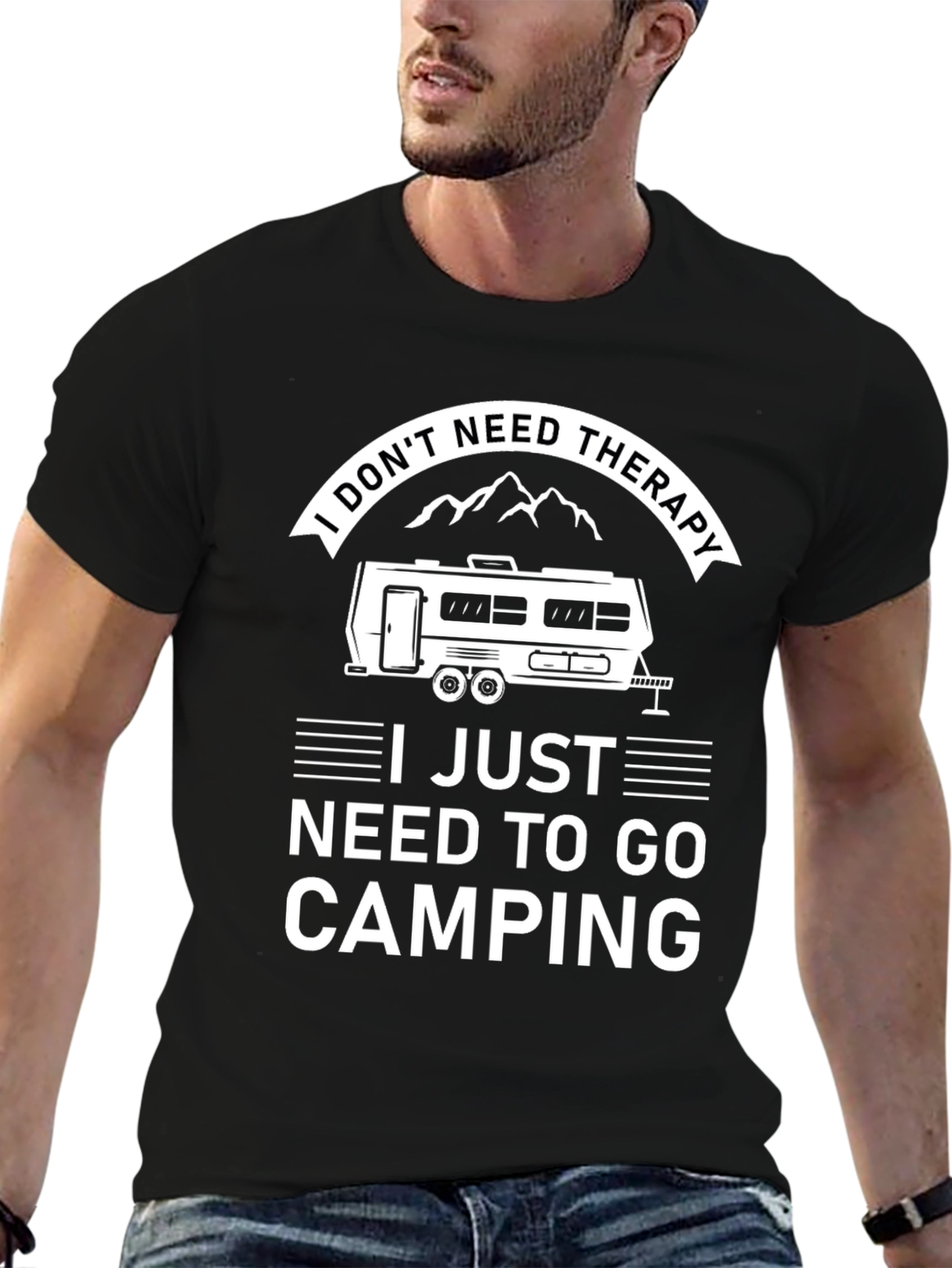 Camping Therapy T-Shirt - I Need To Go Camping