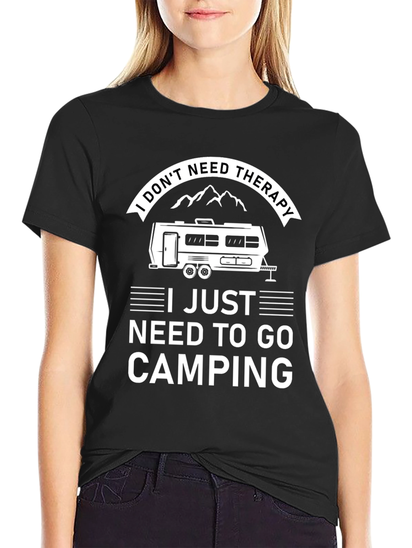 Camping Therapy T-Shirt - I Need To Go Camping