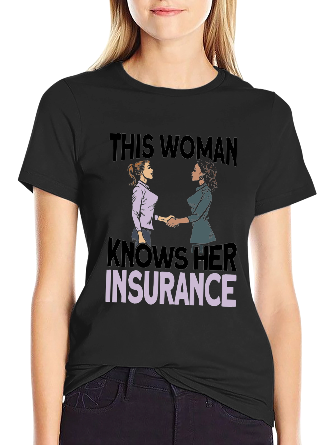 Knows Her Insurance T-Shirt
