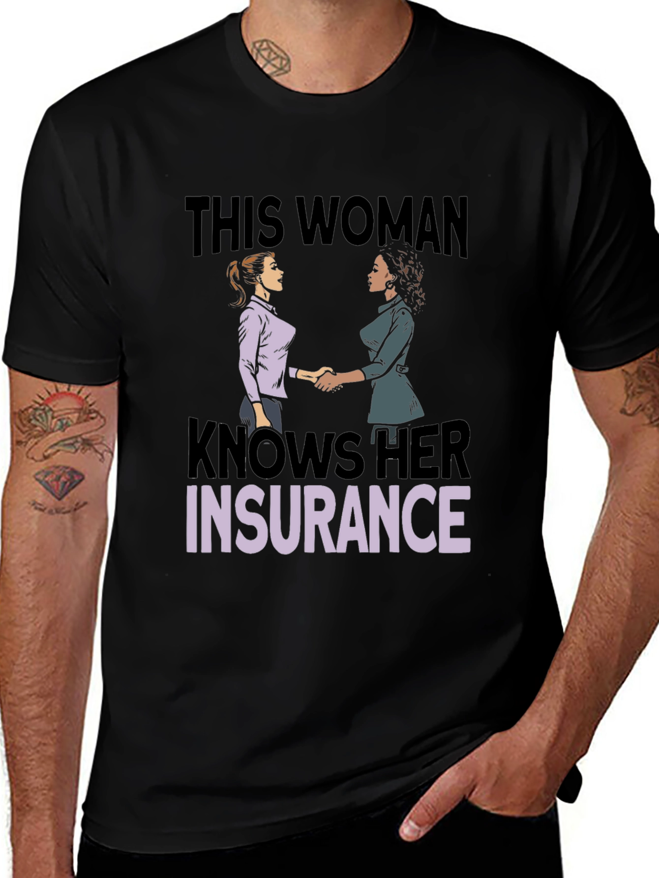 Knows Her Insurance T-Shirt