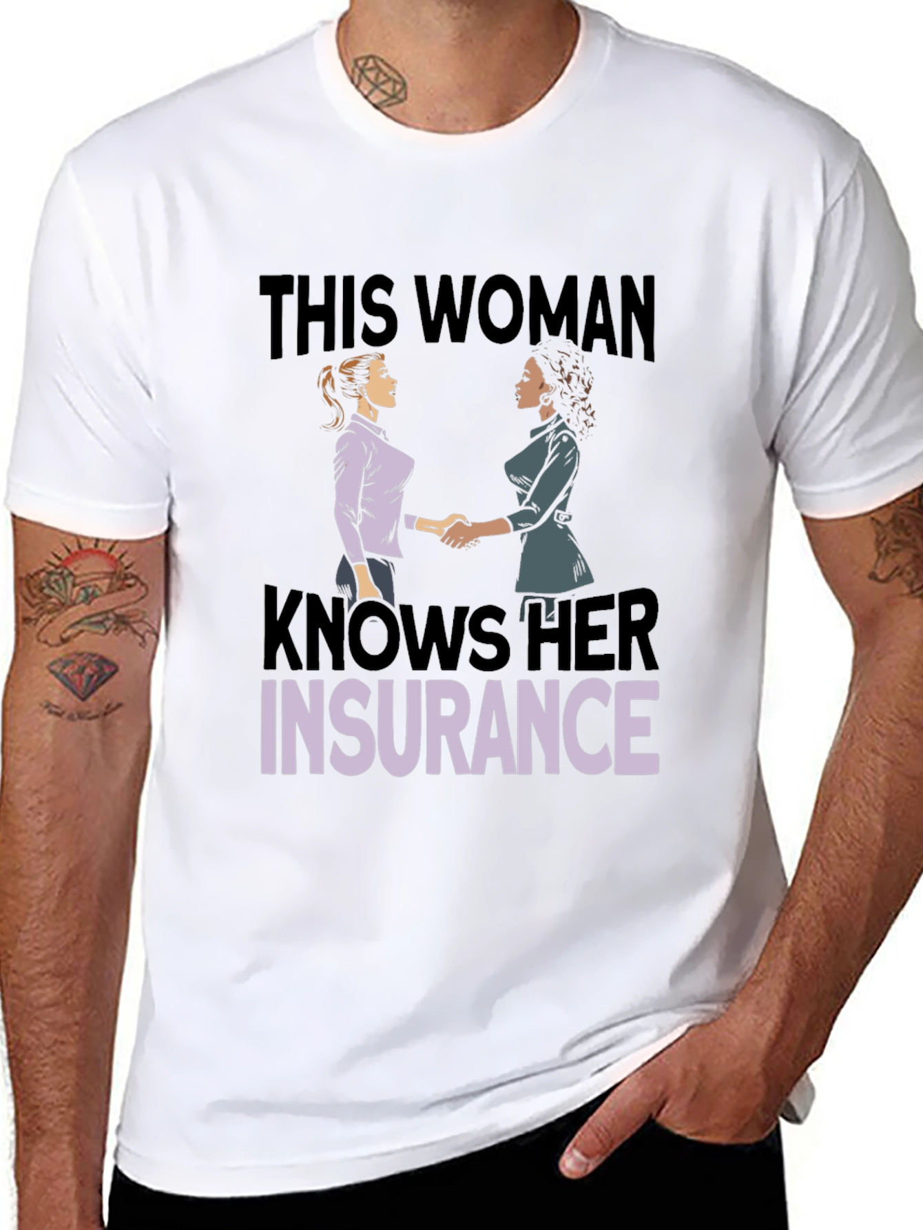 Knows Her Insurance T-Shirt