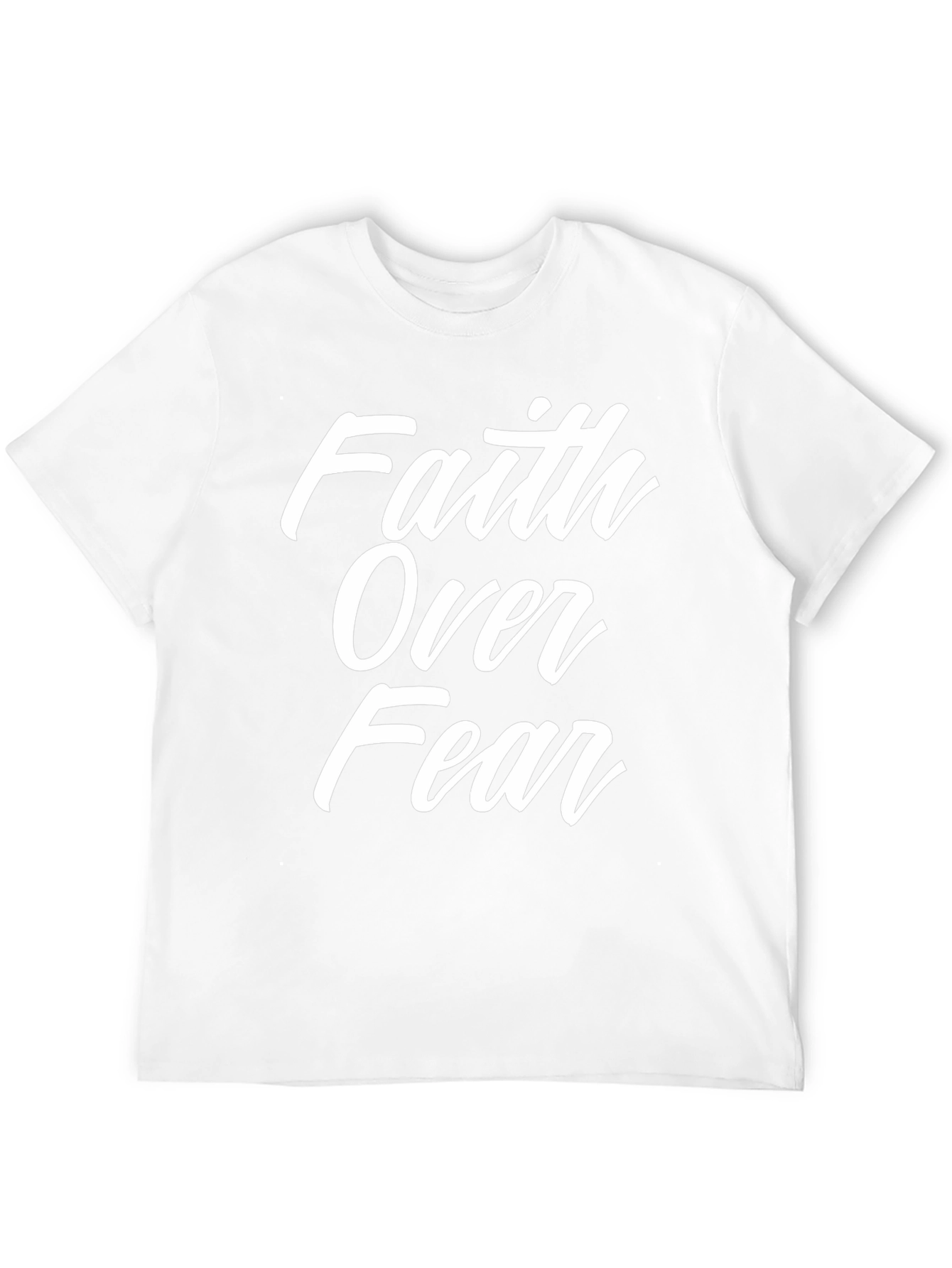 Faith Over Fear Graphic Tee - Black