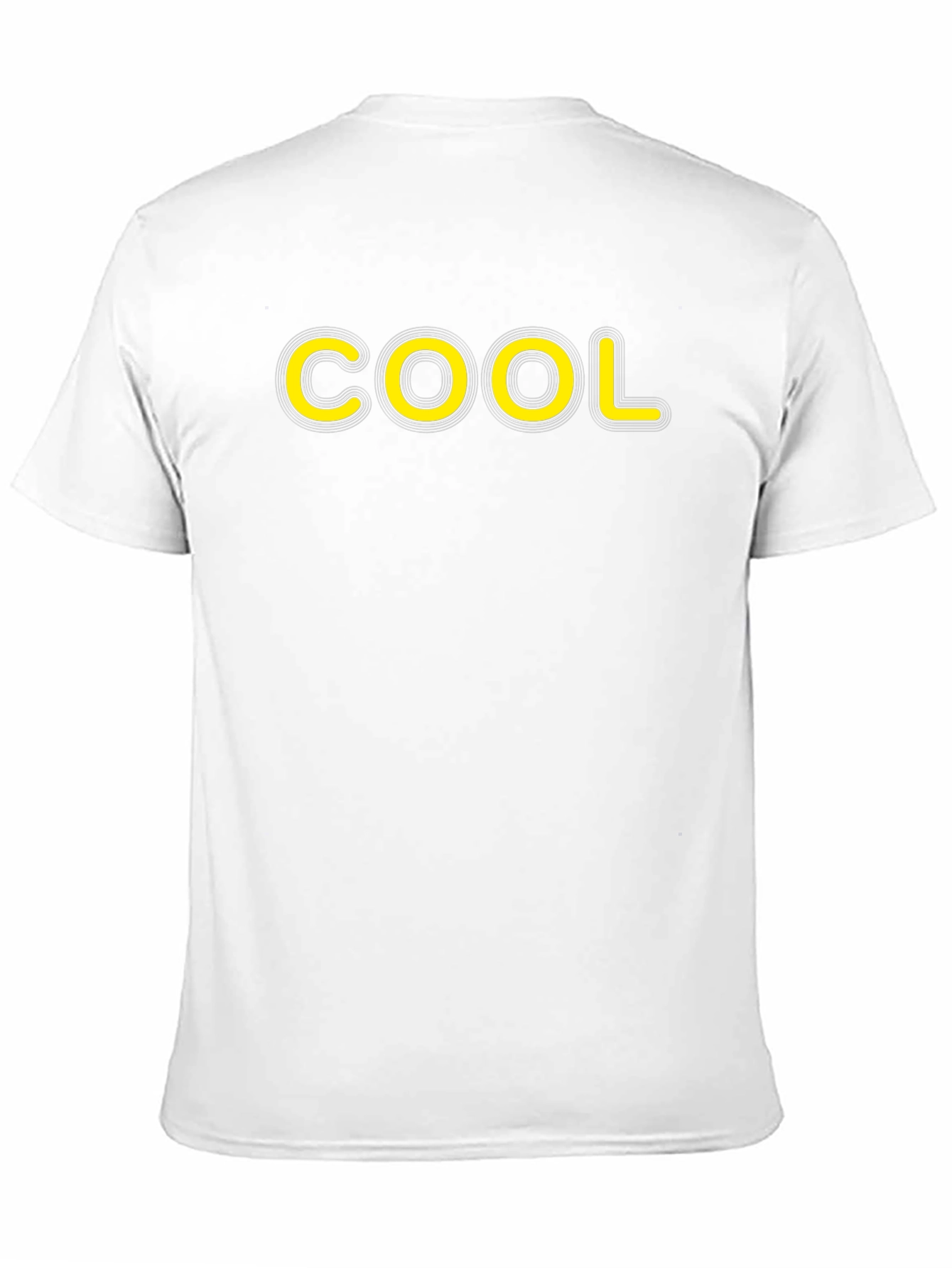 COOL Graphic Tee - Black Cotton T-Shirt