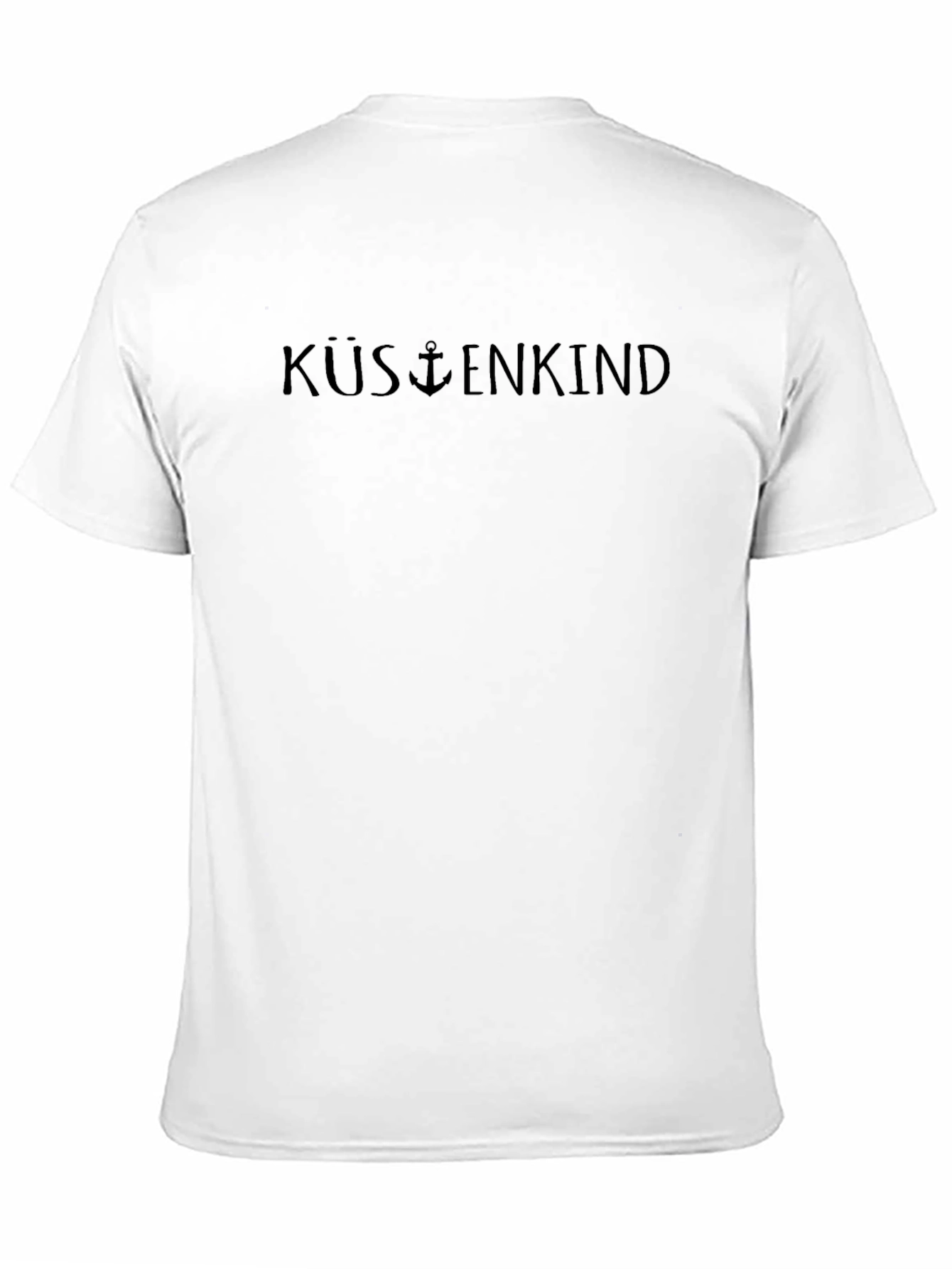 Küstenkind Graphic Tee - Black Cotton T-Shirt