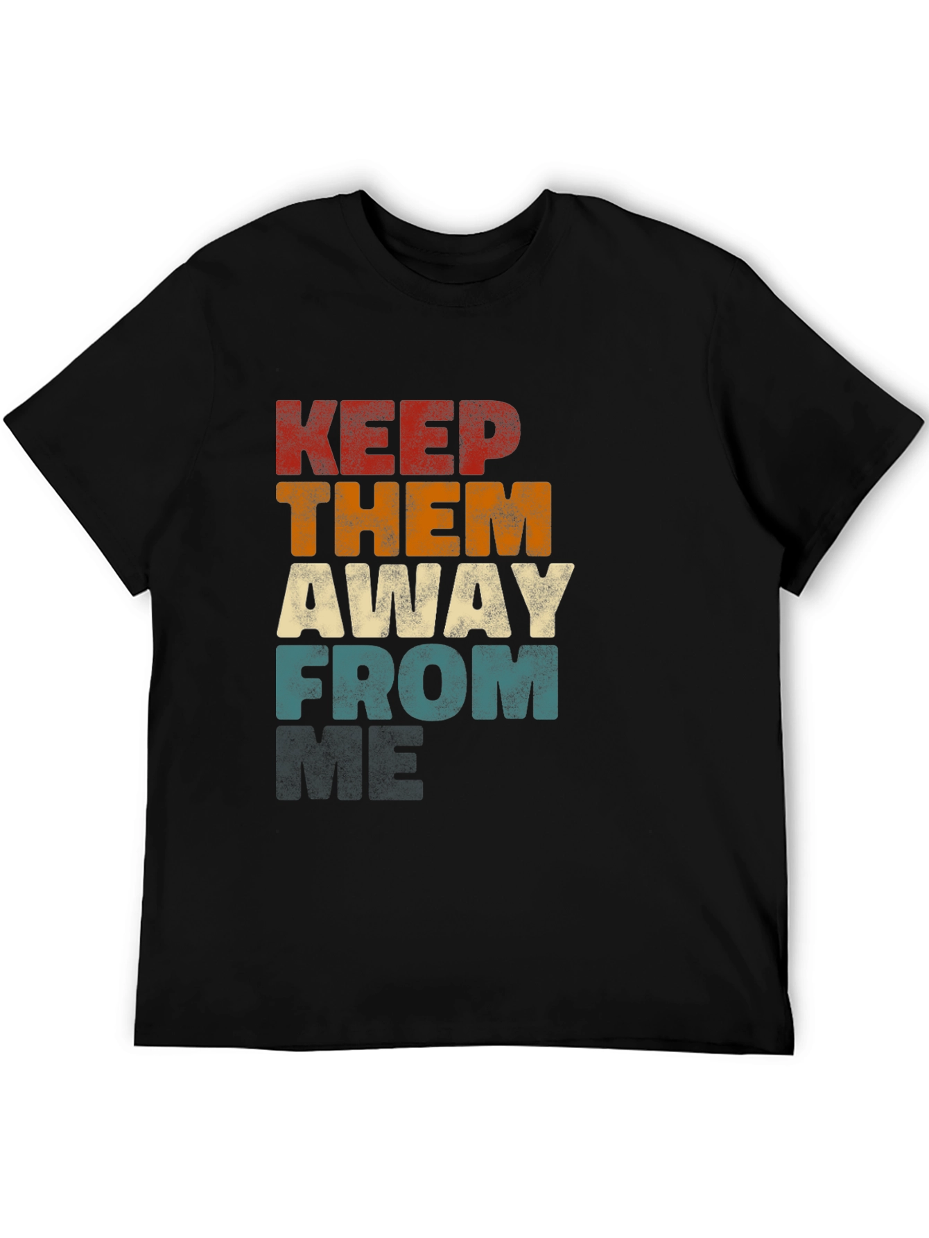 Retro Keep Them Away From Graphic T-Shirt