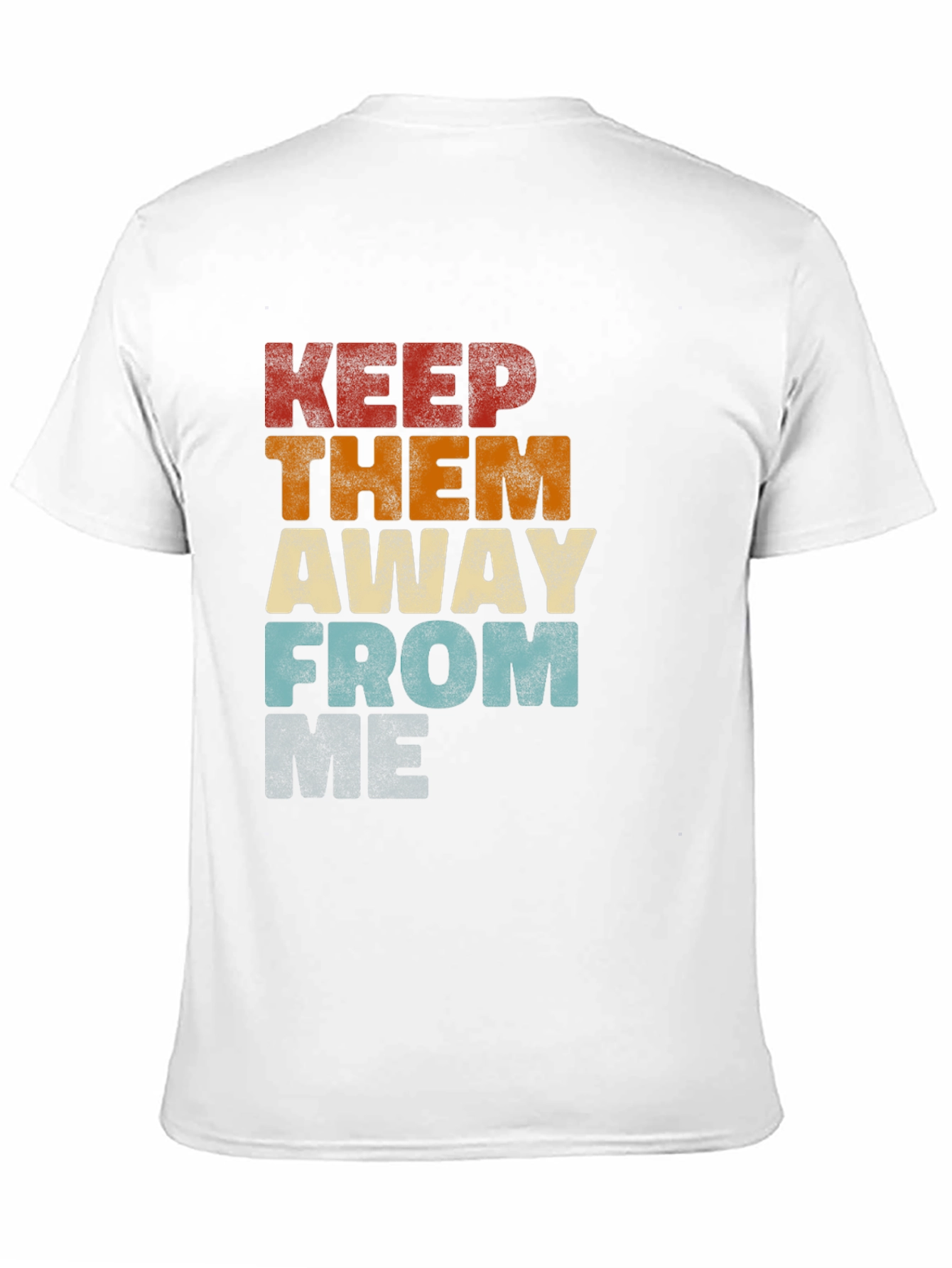 Retro Keep Them Away From Graphic T-Shirt