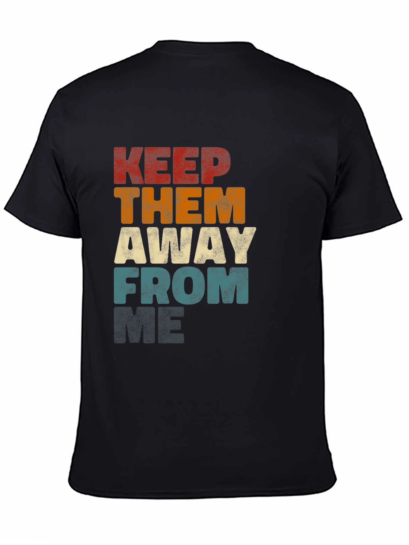 Retro Keep Them Away From Graphic T-Shirt