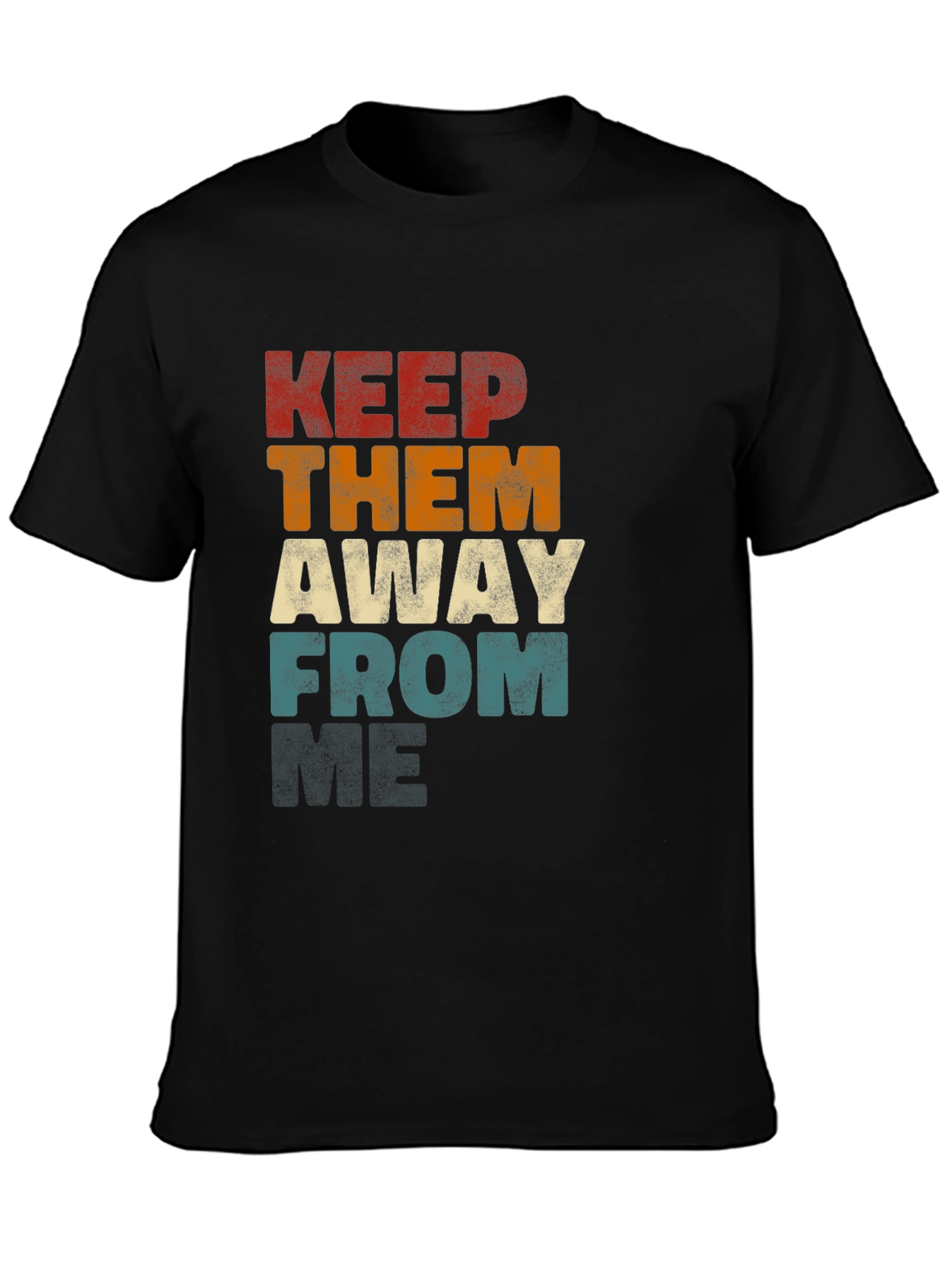 Retro Keep Them Away From Graphic T-Shirt