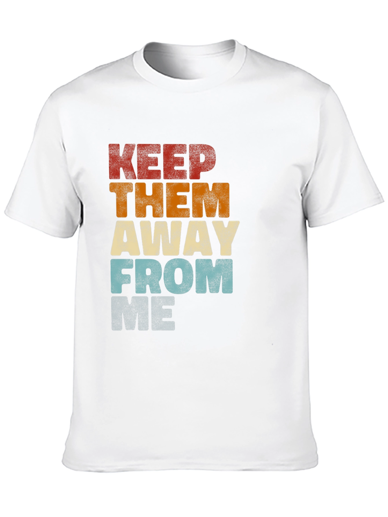 Retro Keep Them Away From Graphic T-Shirt