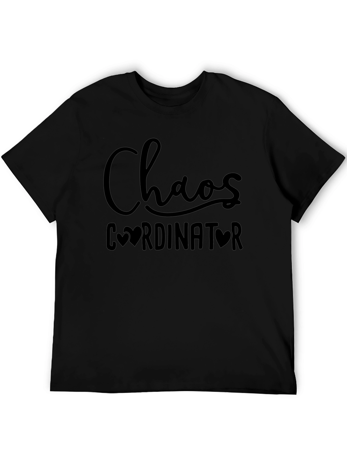 Chaos Coordinator Black Graphic Tee