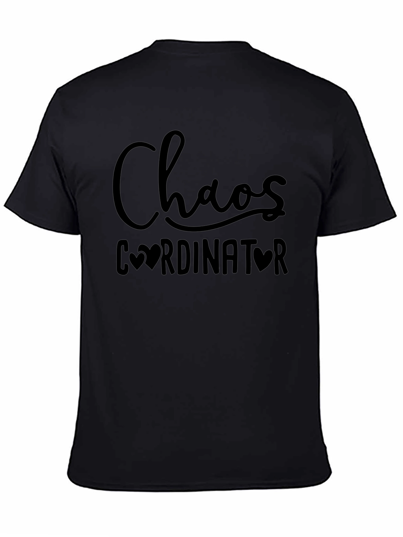 Chaos Coordinator Black Graphic Tee