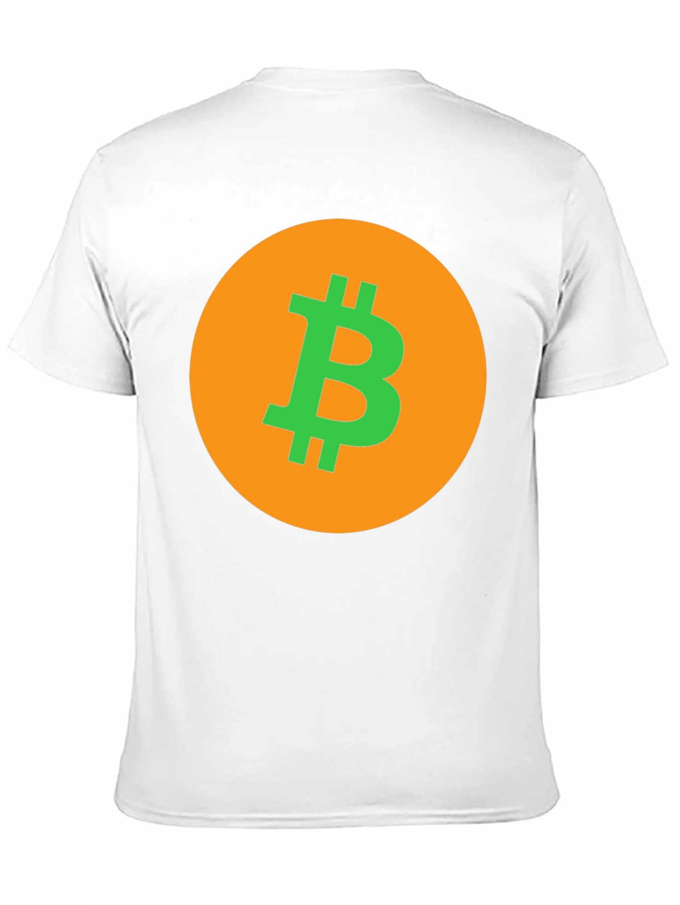 Bitcoin Logo Graphic Tee - Crypto Enthusiast Style