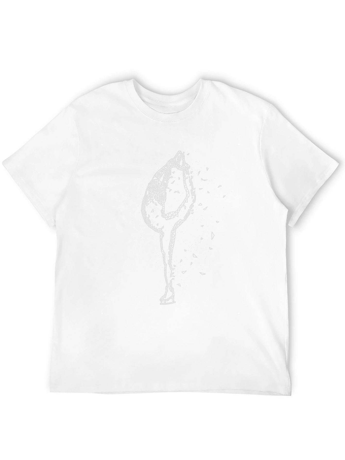 Geometric Ballerina Black T-Shirt