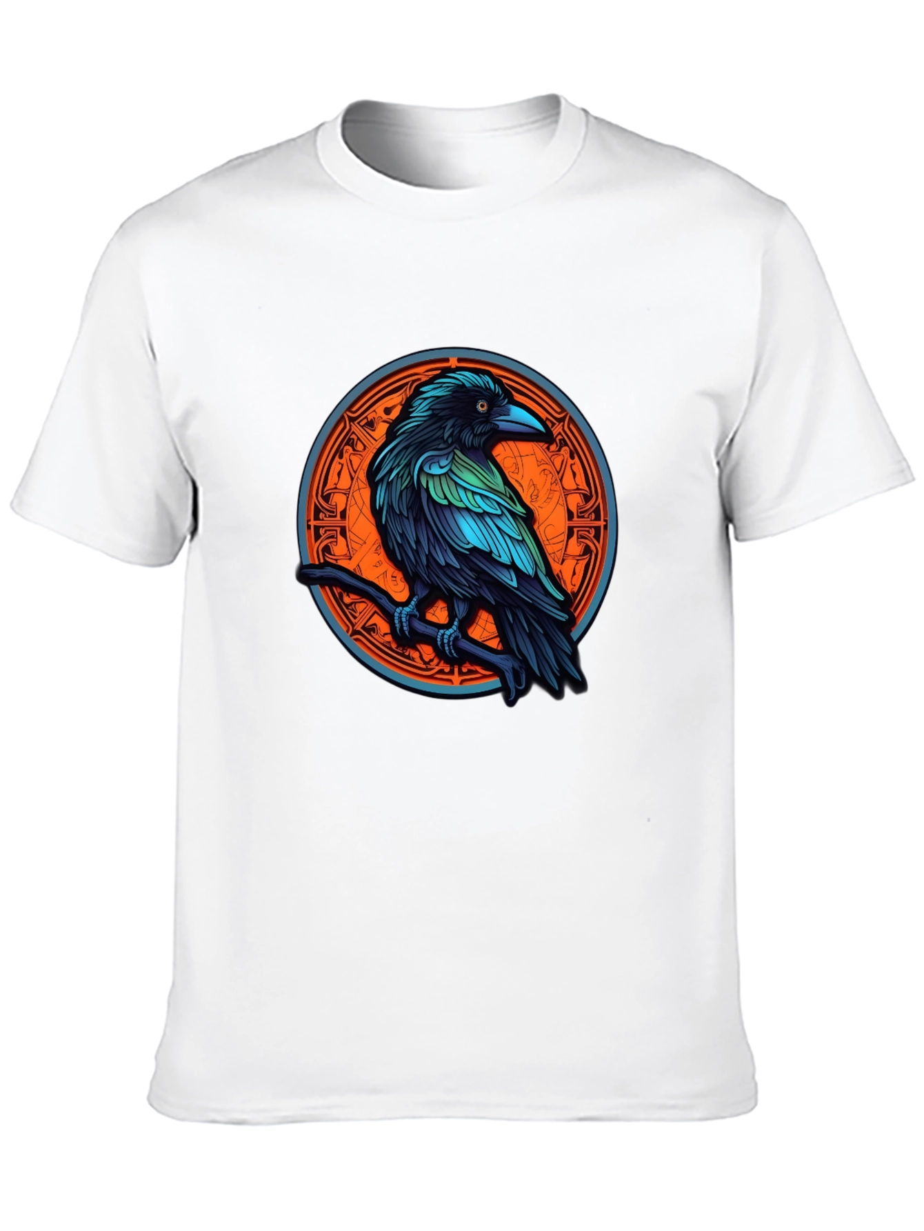 Raven Graphic Tee - Mystic Bird T-Shirt