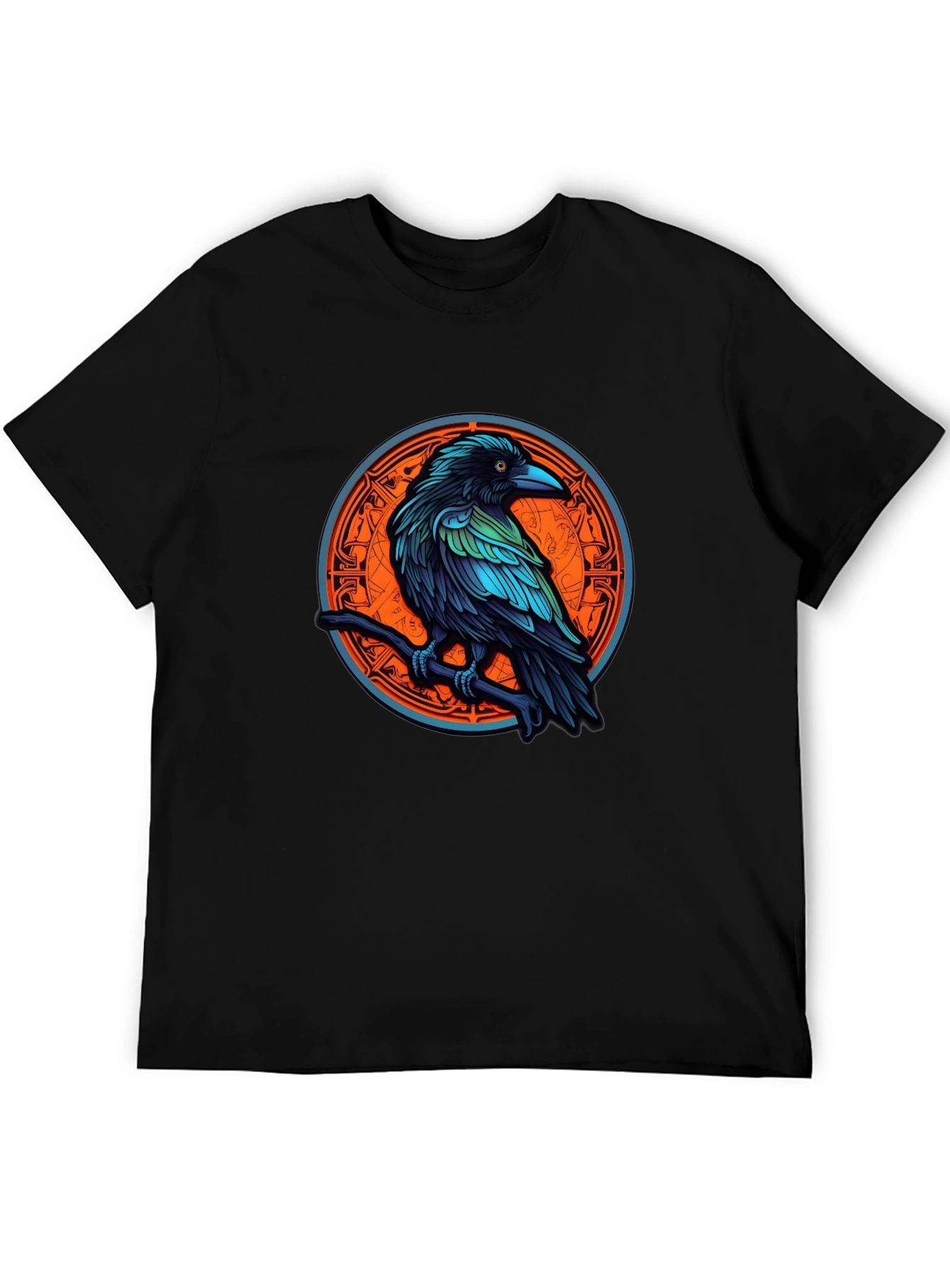Raven Graphic Tee - Mystic Bird T-Shirt