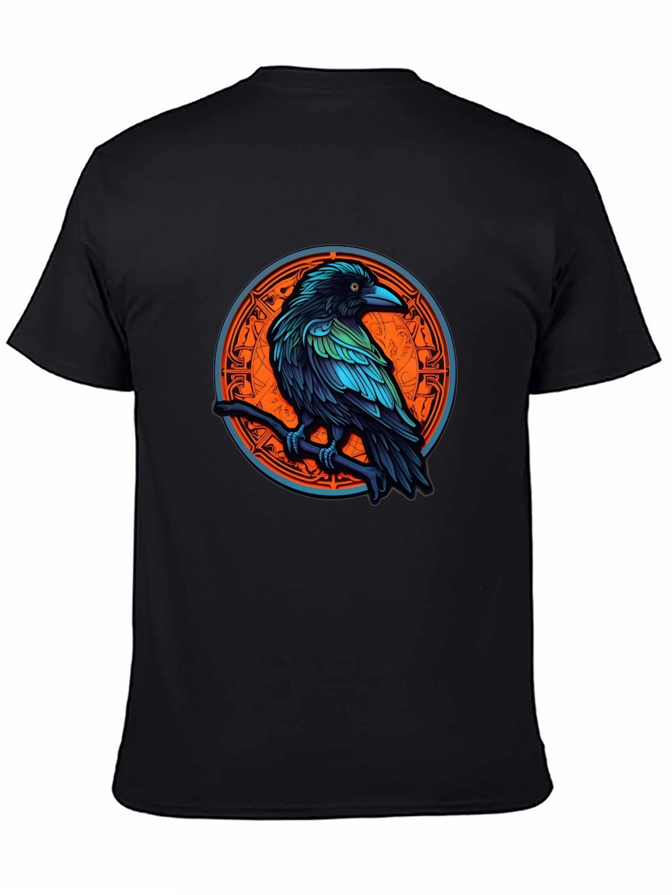 Raven Graphic Tee - Mystic Bird T-Shirt