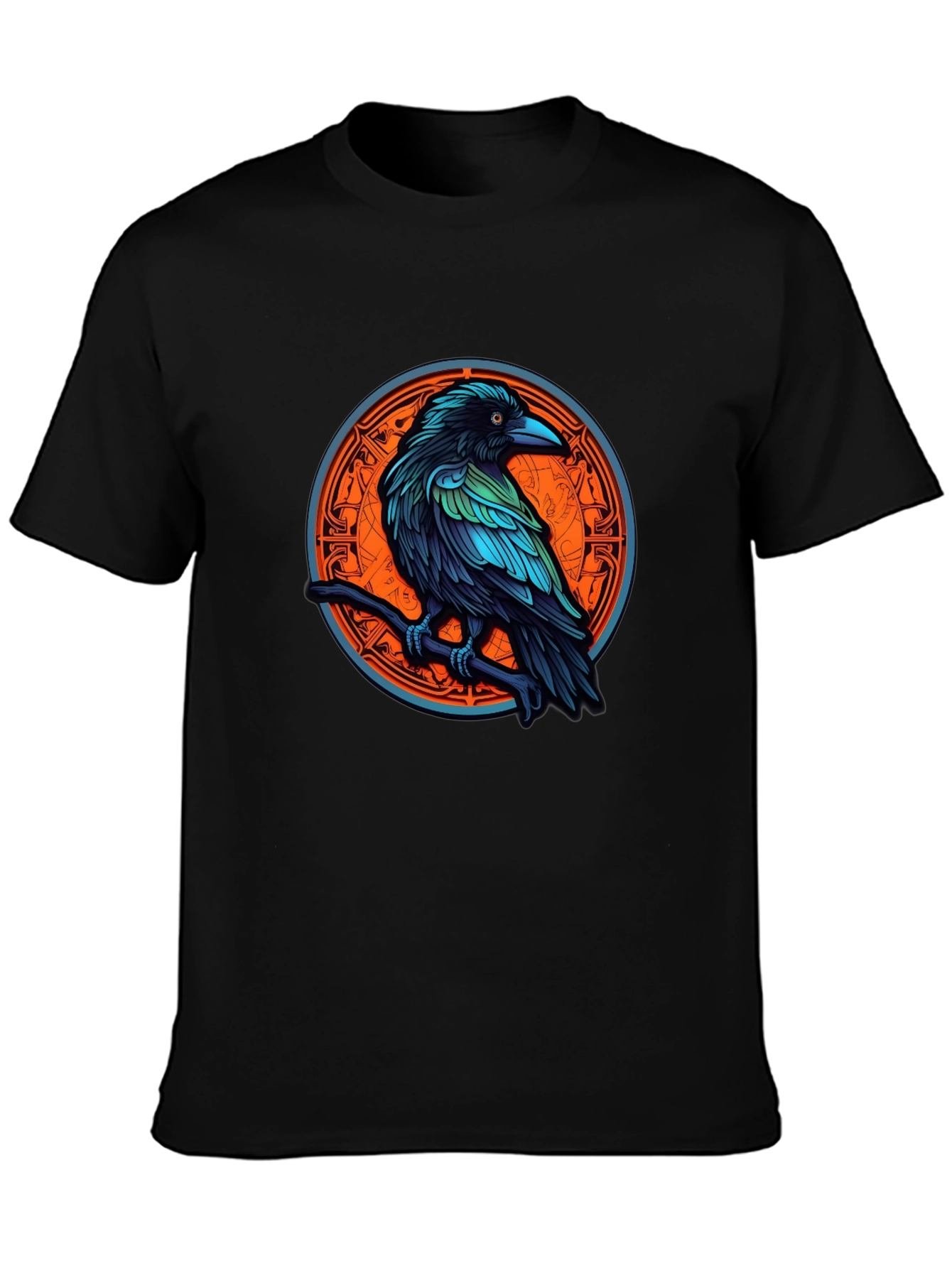 Raven Graphic Tee - Mystic Bird T-Shirt