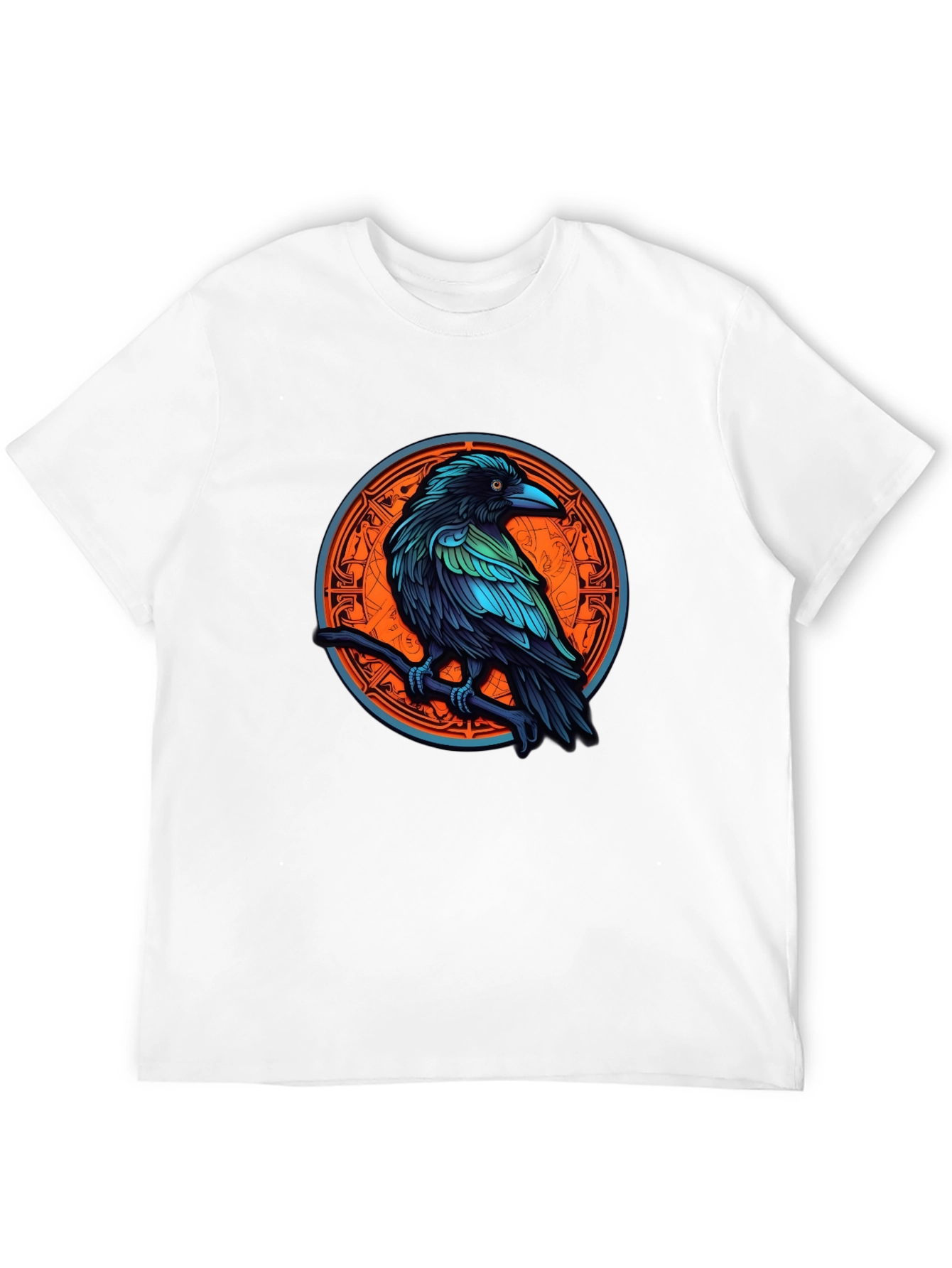 Raven Graphic Tee - Mystic Bird T-Shirt