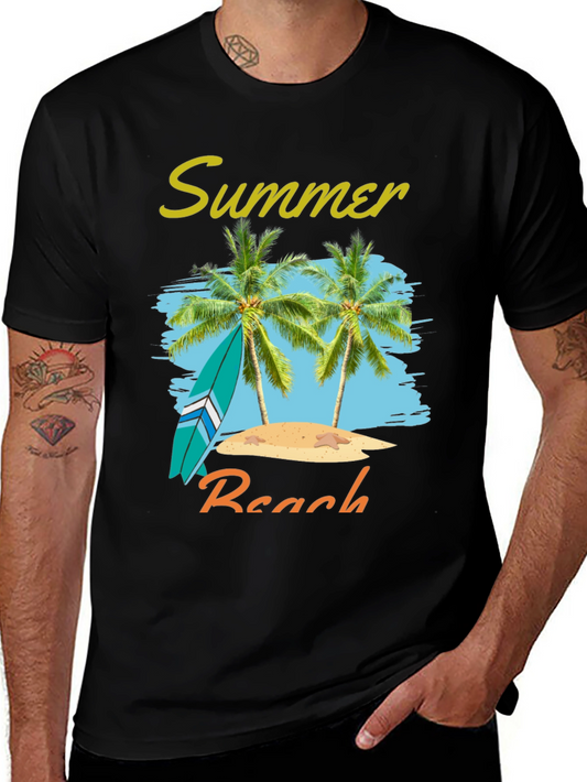 Summer Beach Graphic Tee