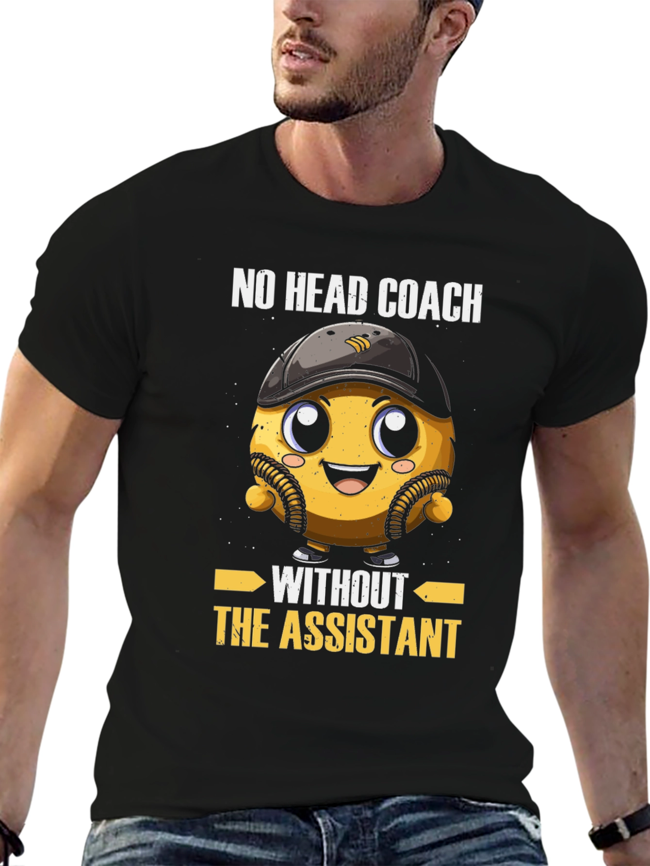 Funny Baseball Assistant Coach T-Shirt