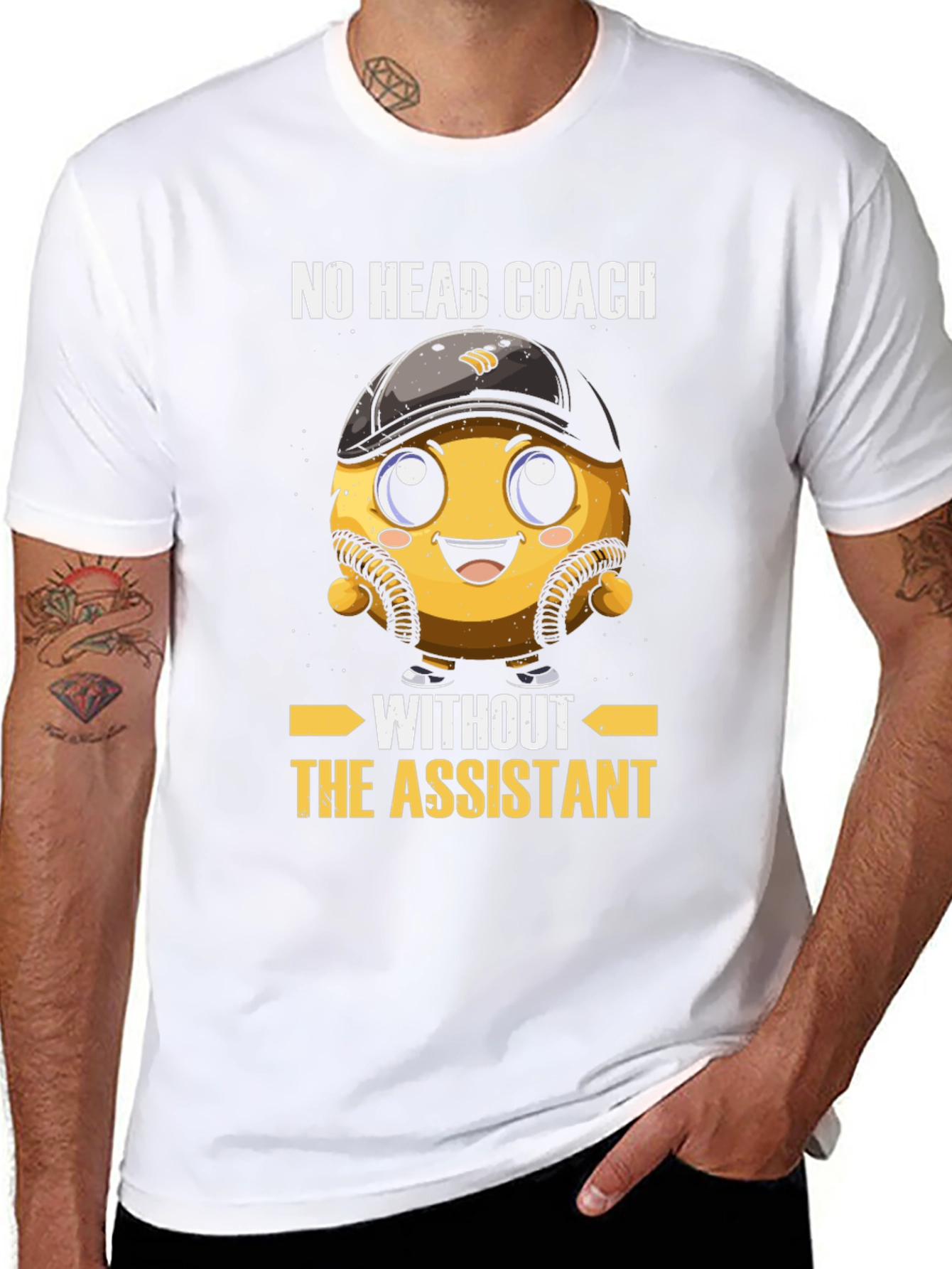 Funny Baseball Assistant Coach T-Shirt