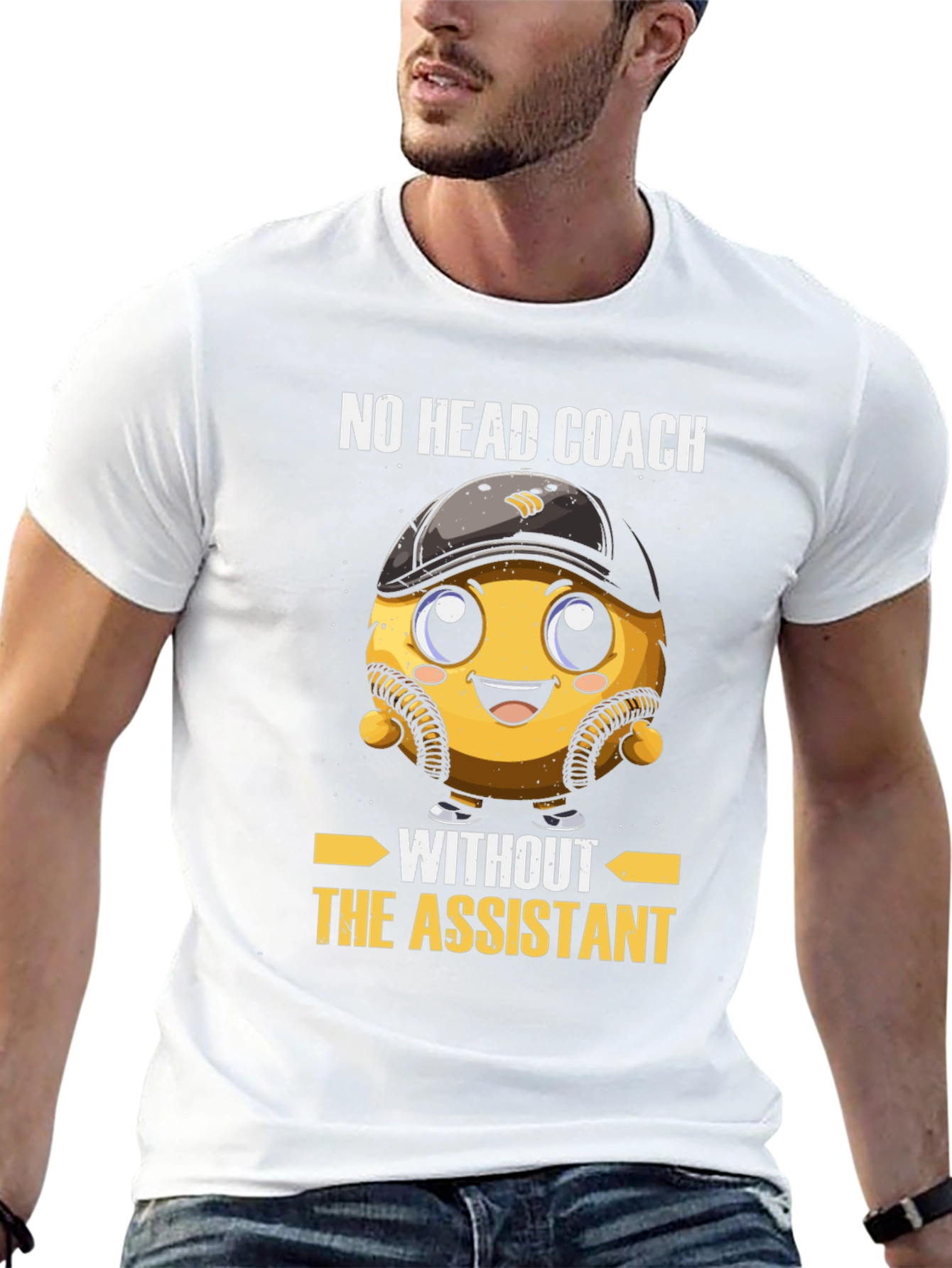 Funny Baseball Assistant Coach T-Shirt