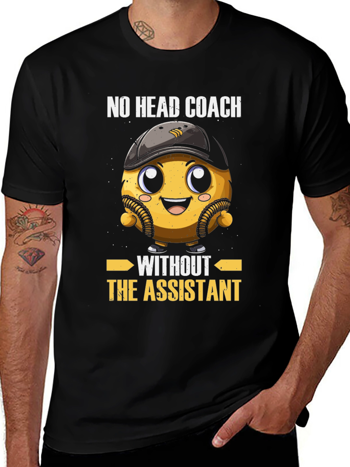 Funny Baseball Assistant Coach T-Shirt