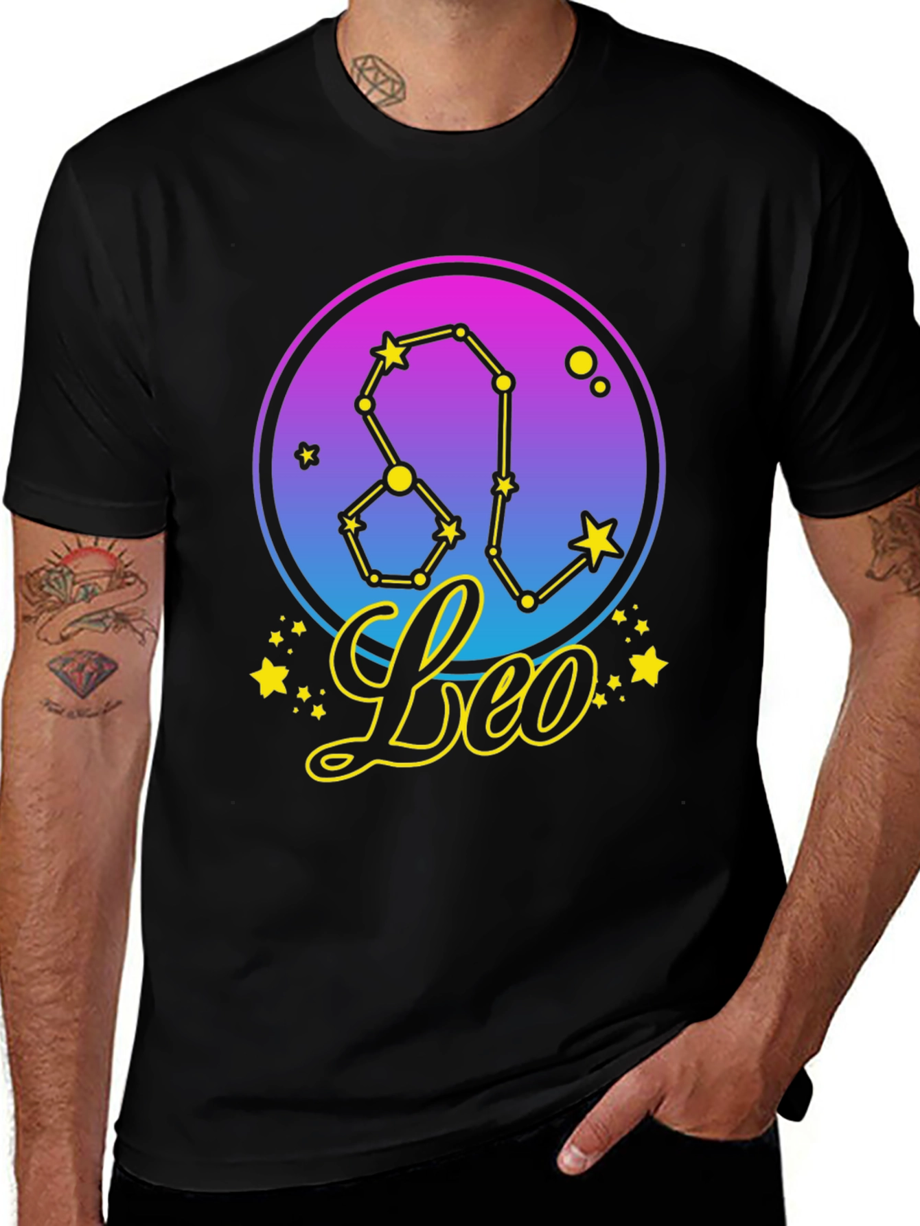 Leo Zodiac Sign T-Shirt