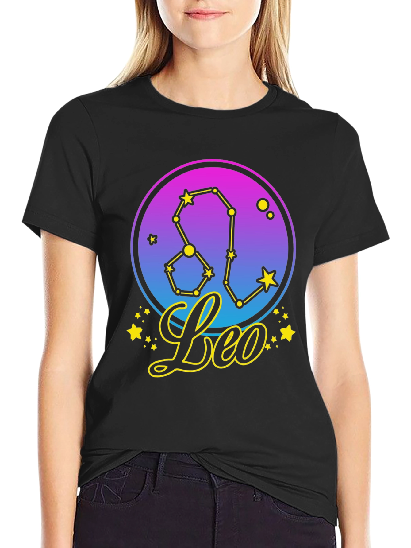 Leo Zodiac Sign T-Shirt