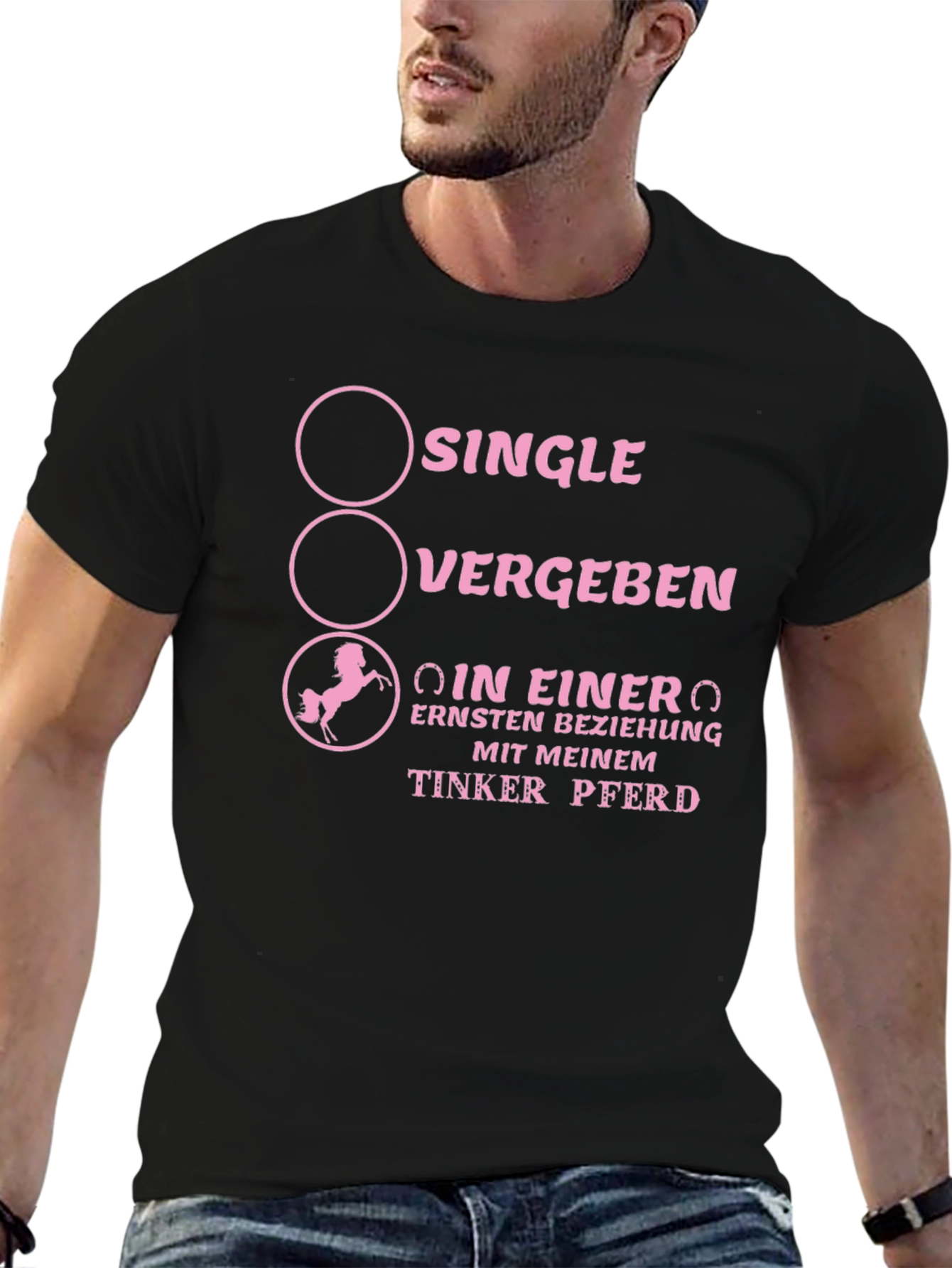 Humorous Tinker Horse Relationship T-Shirt