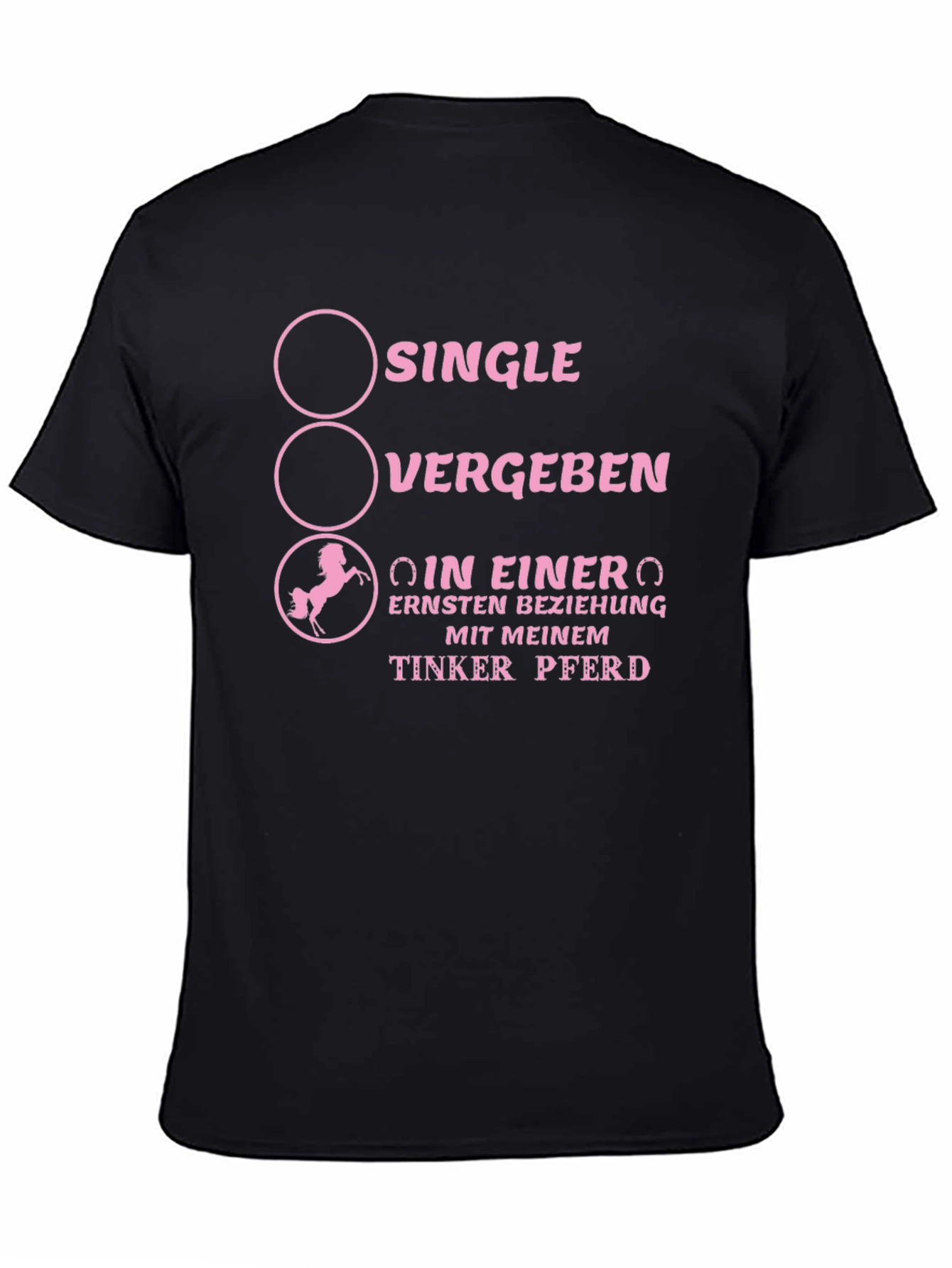 Humorous Tinker Horse Relationship T-Shirt
