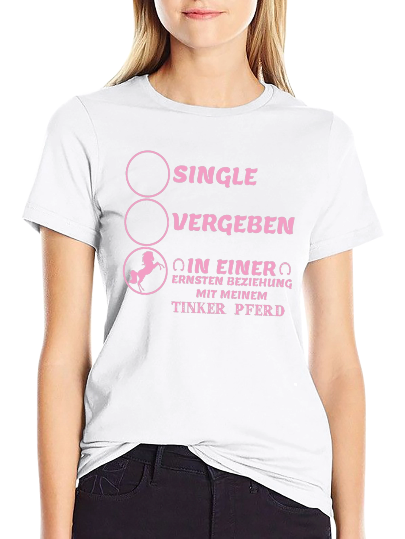 Humorous Tinker Horse Relationship T-Shirt