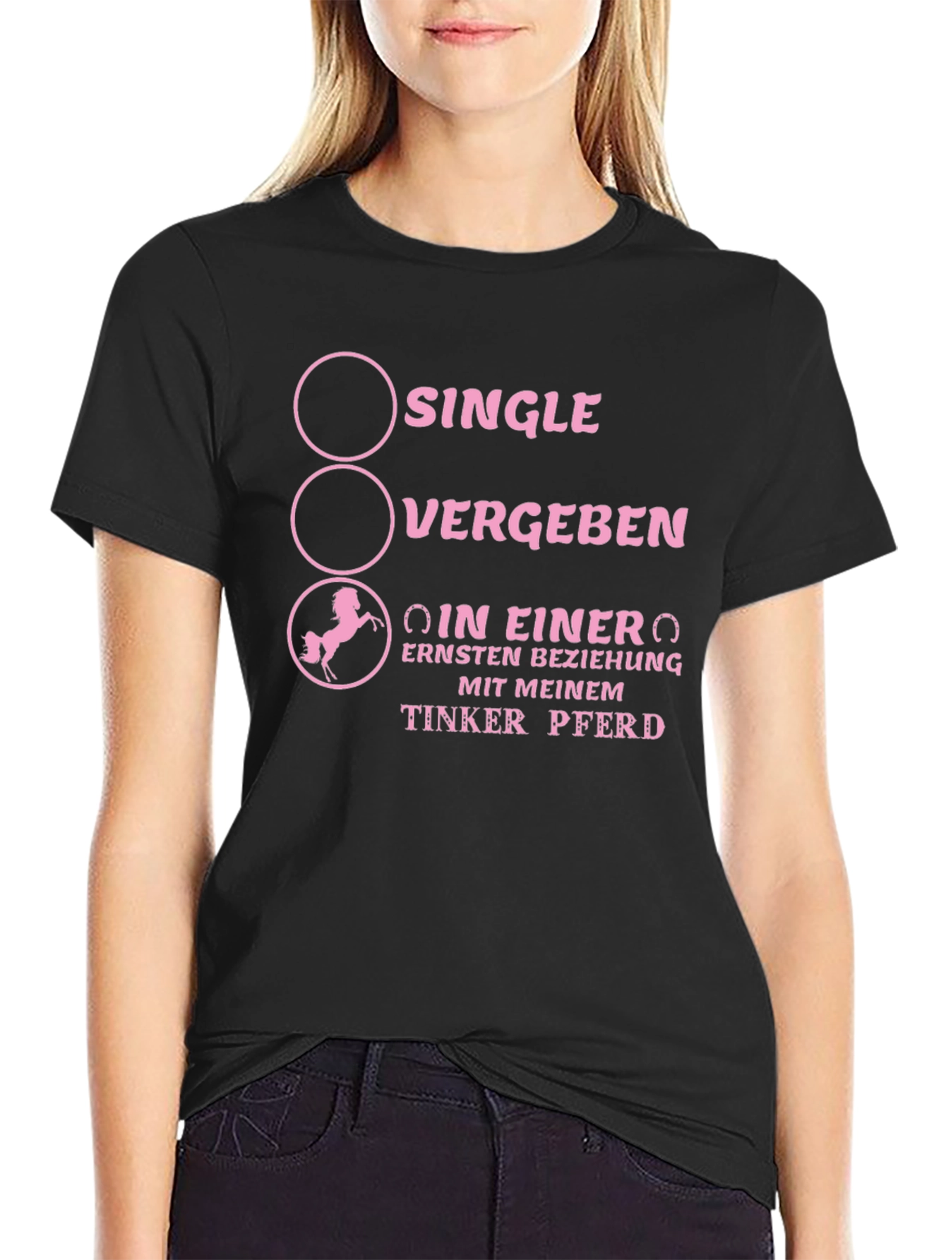 Humorous Tinker Horse Relationship T-Shirt