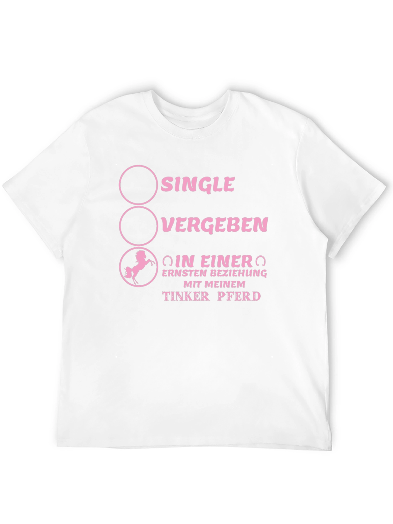 Humorous Tinker Horse Relationship T-Shirt