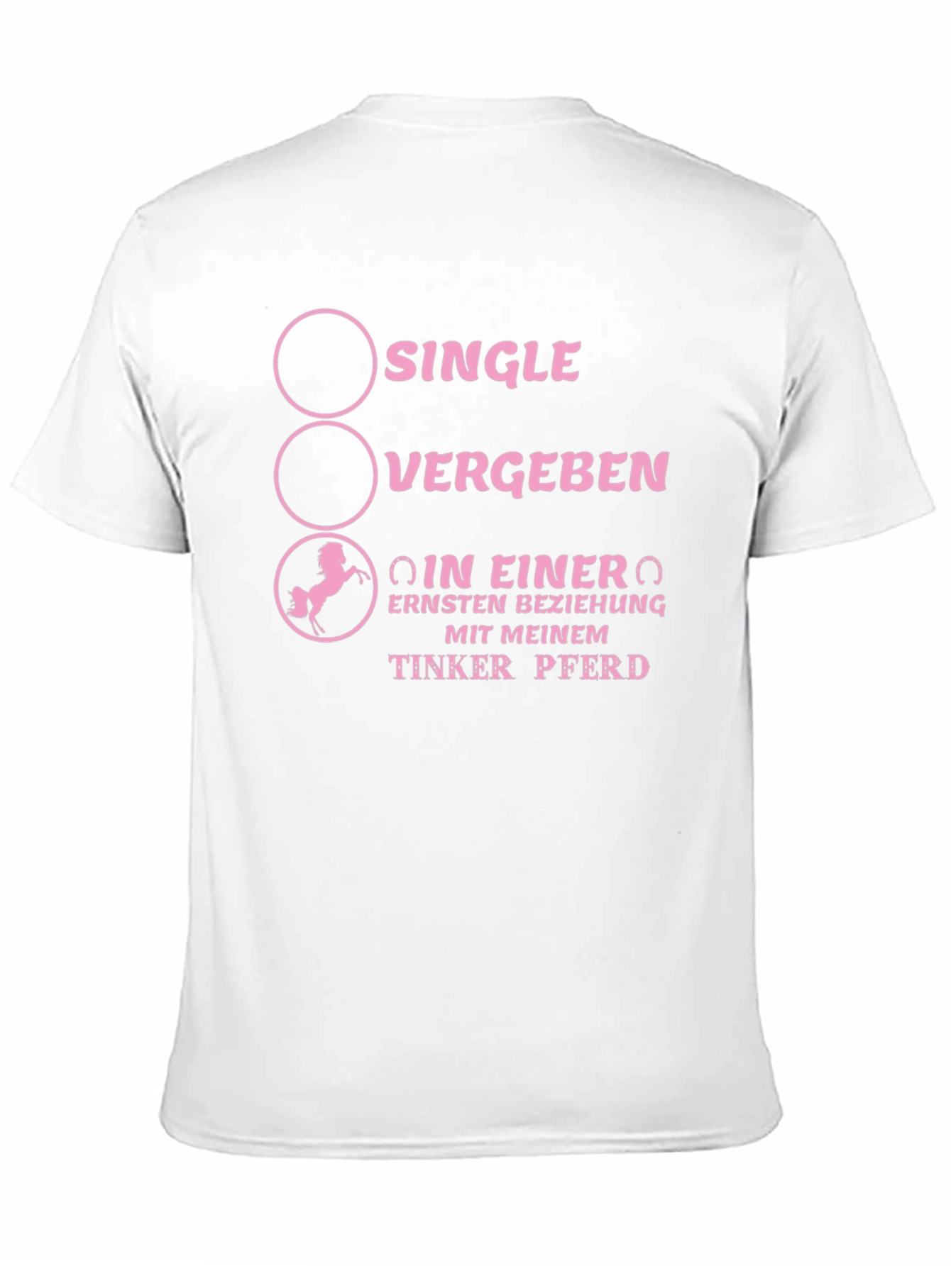 Humorous Tinker Horse Relationship T-Shirt