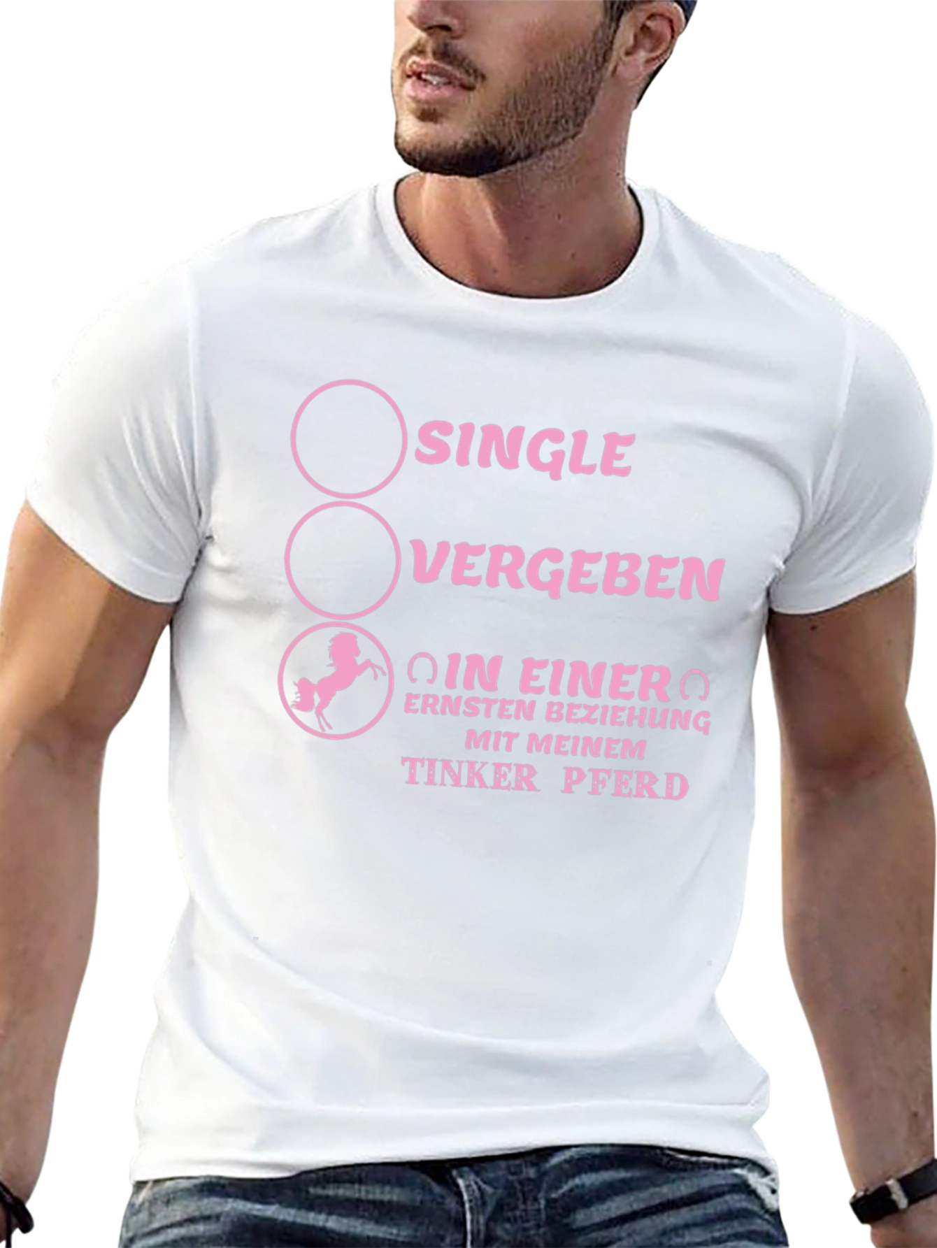 Humorous Tinker Horse Relationship T-Shirt
