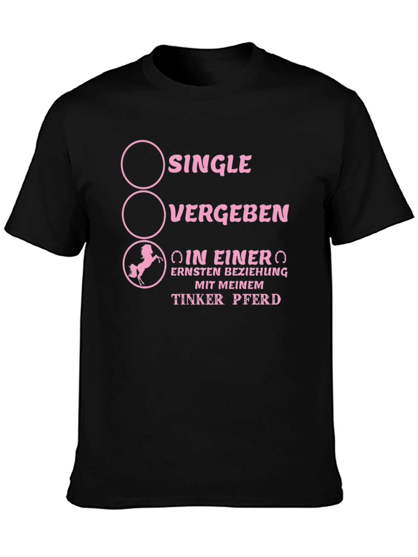 Humorous Tinker Horse Relationship T-Shirt