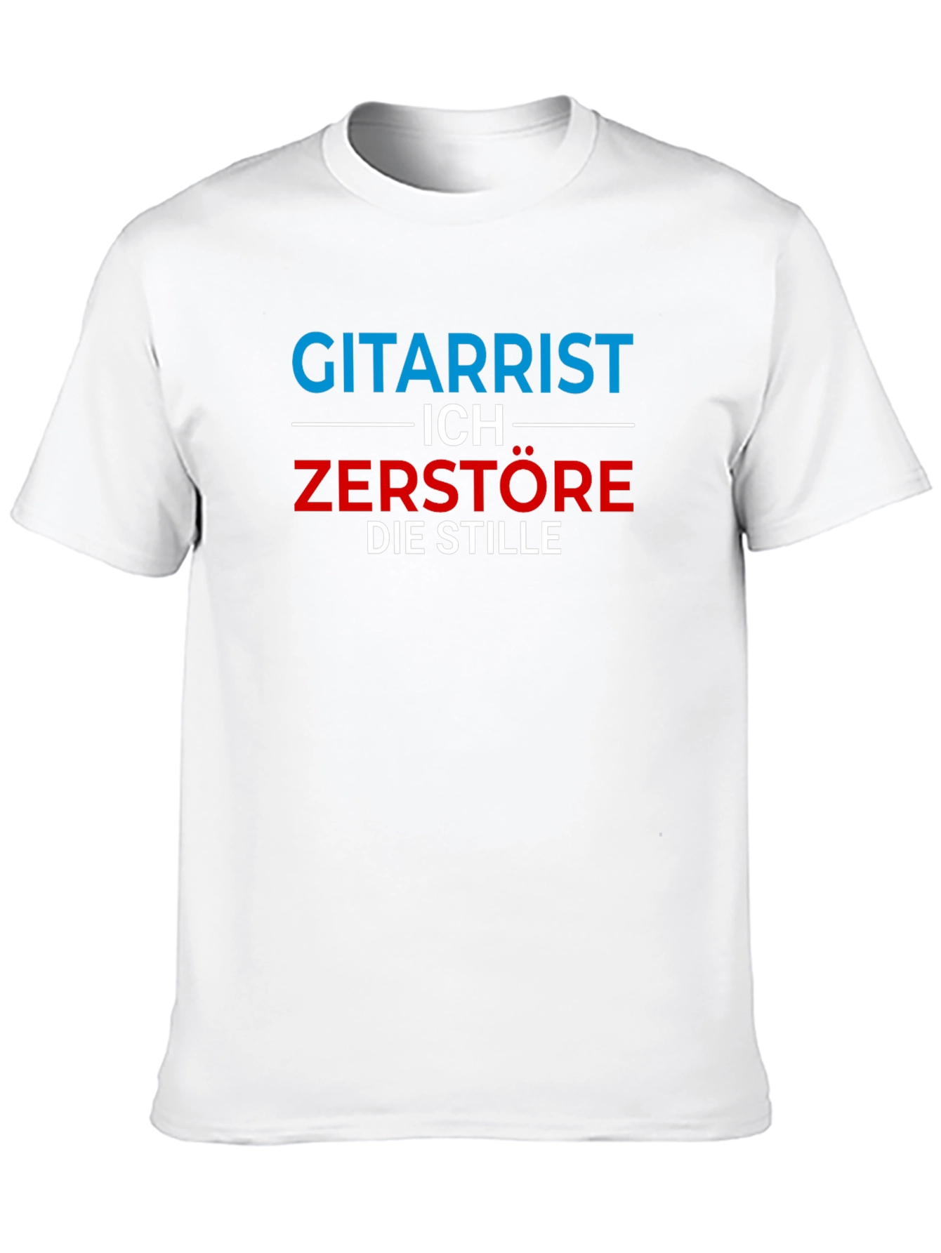 Guitarist T-Shirt - I Destroy The Silence