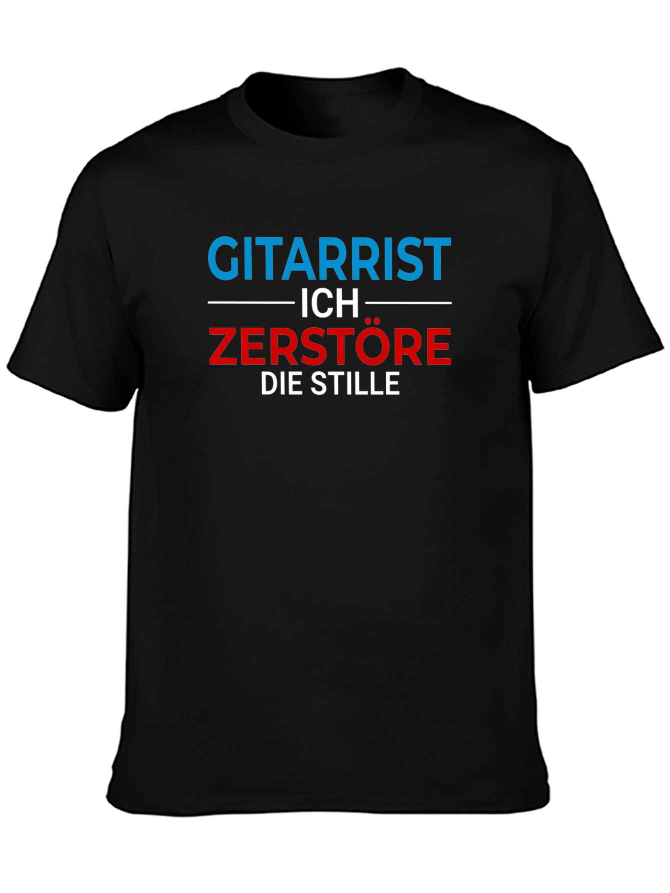 Guitarist T-Shirt - I Destroy The Silence