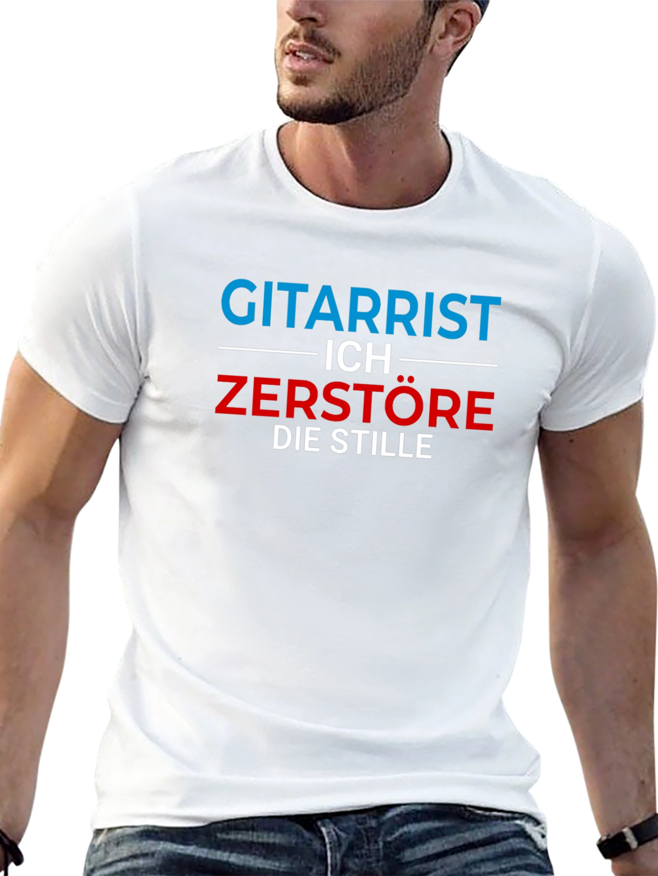 Guitarist T-Shirt - I Destroy The Silence